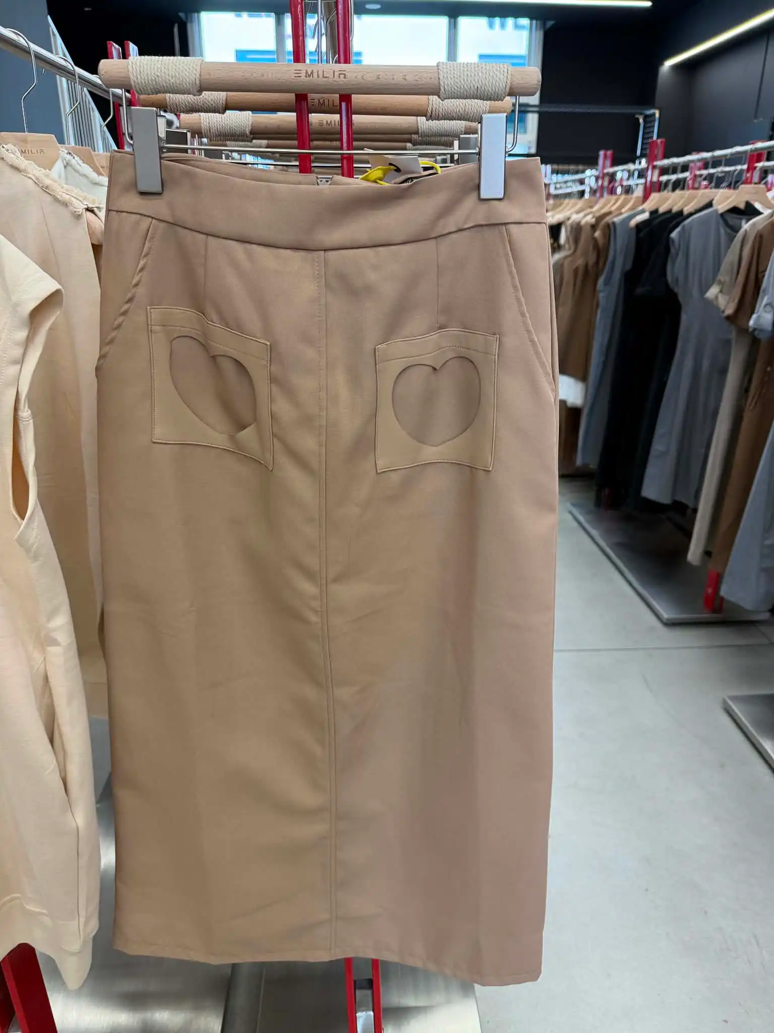 Midi Pencil Skirt