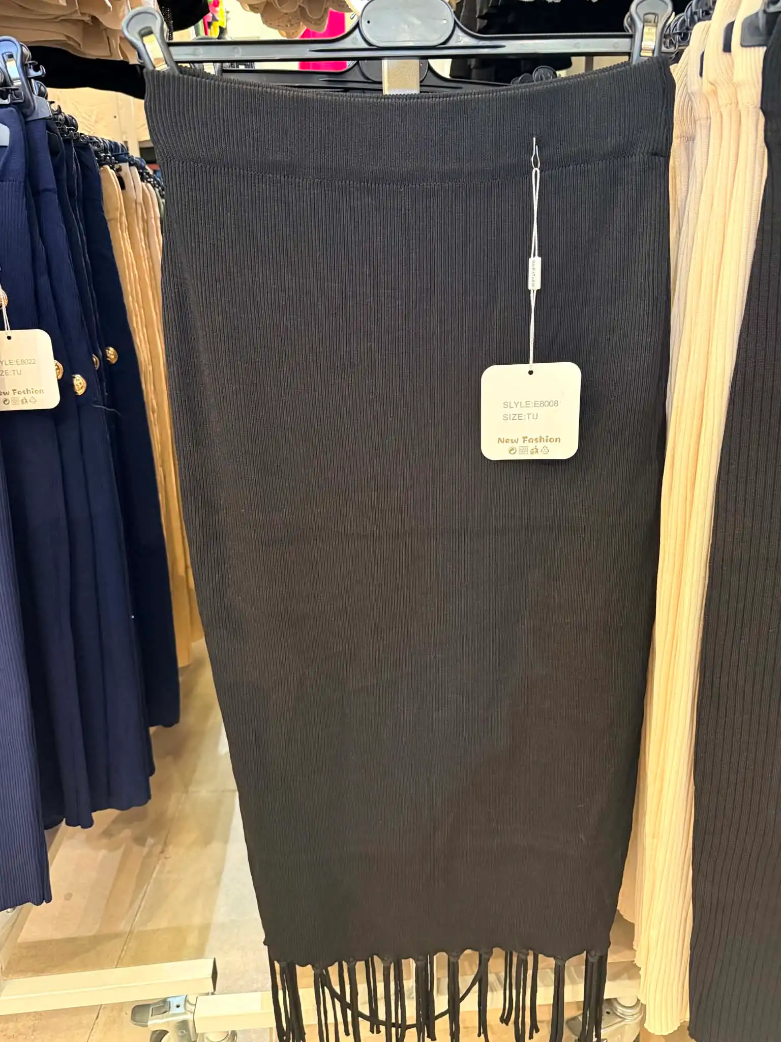 Knit Pencil Skirt