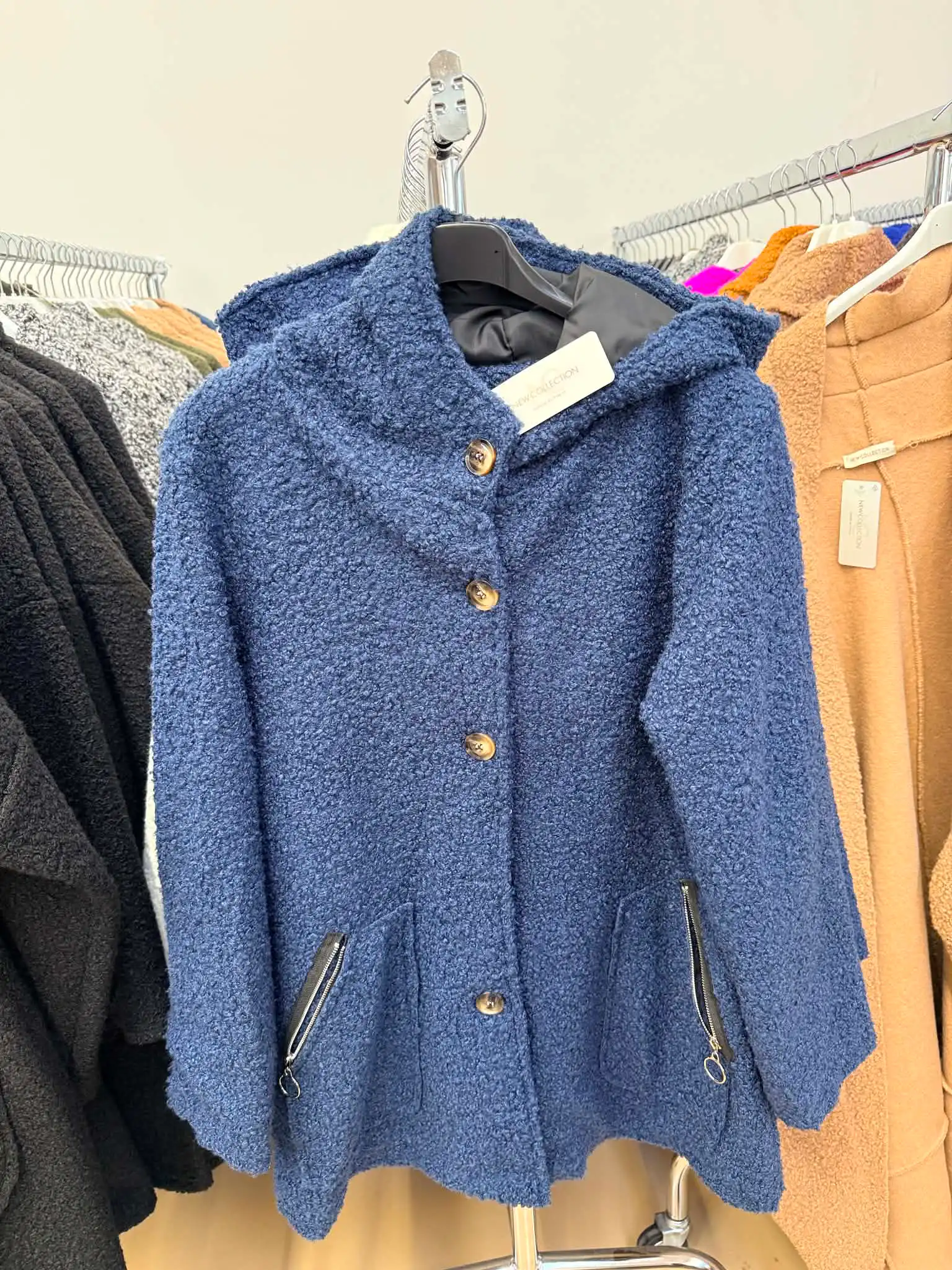 Oversized Bouclé Jacket