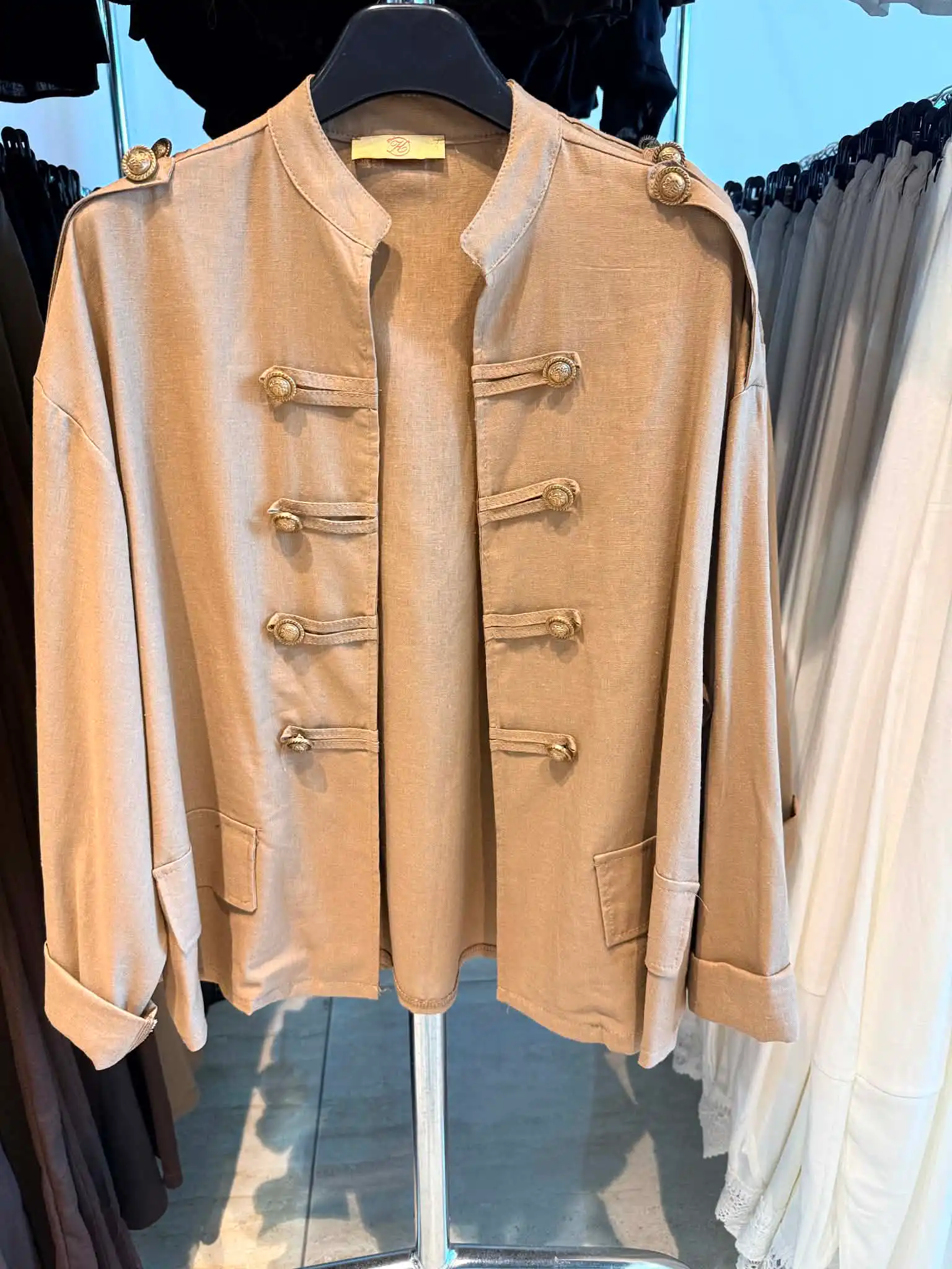 Military-Style Blazer