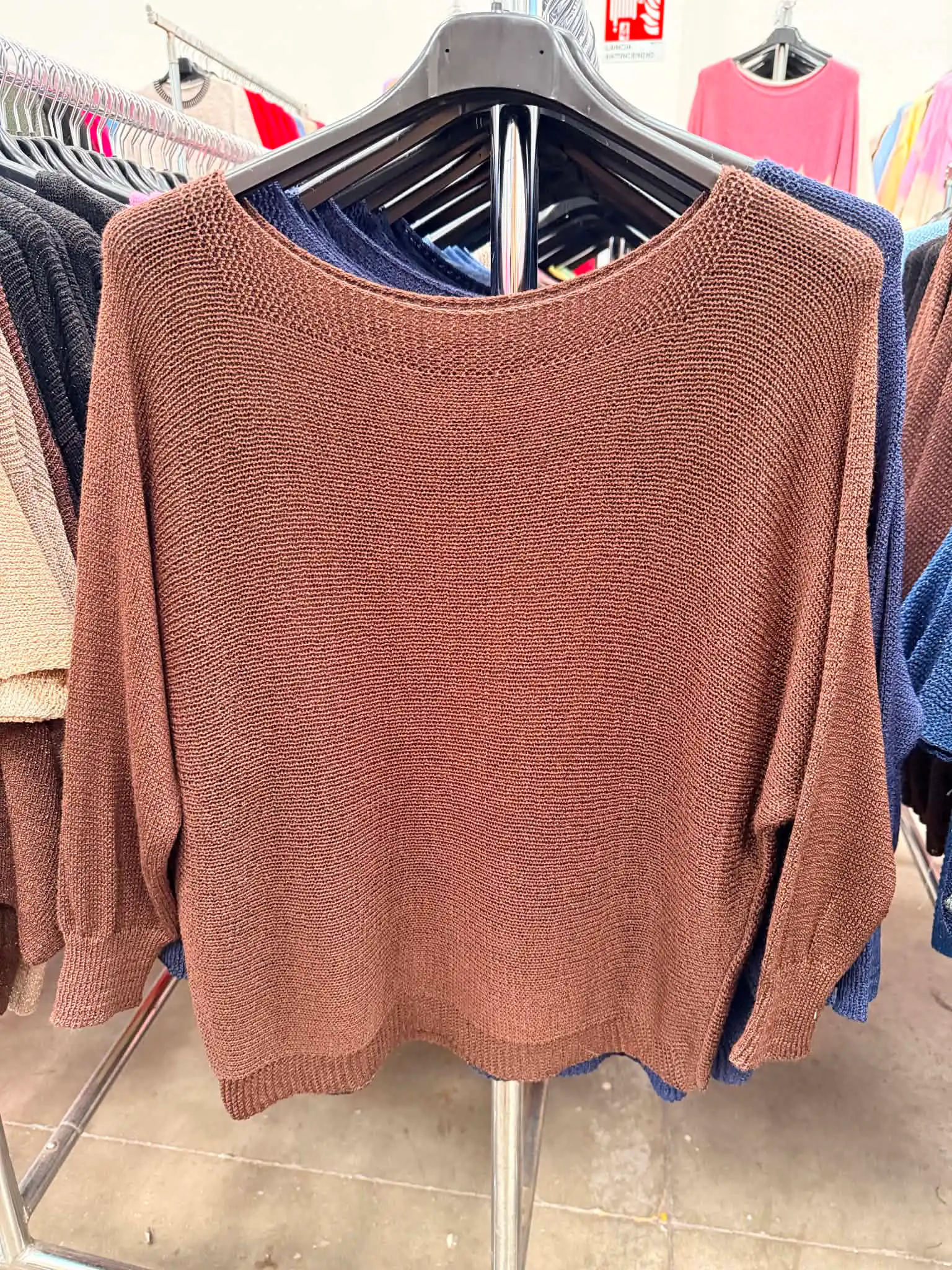 Alpaca Batwing Sweater
