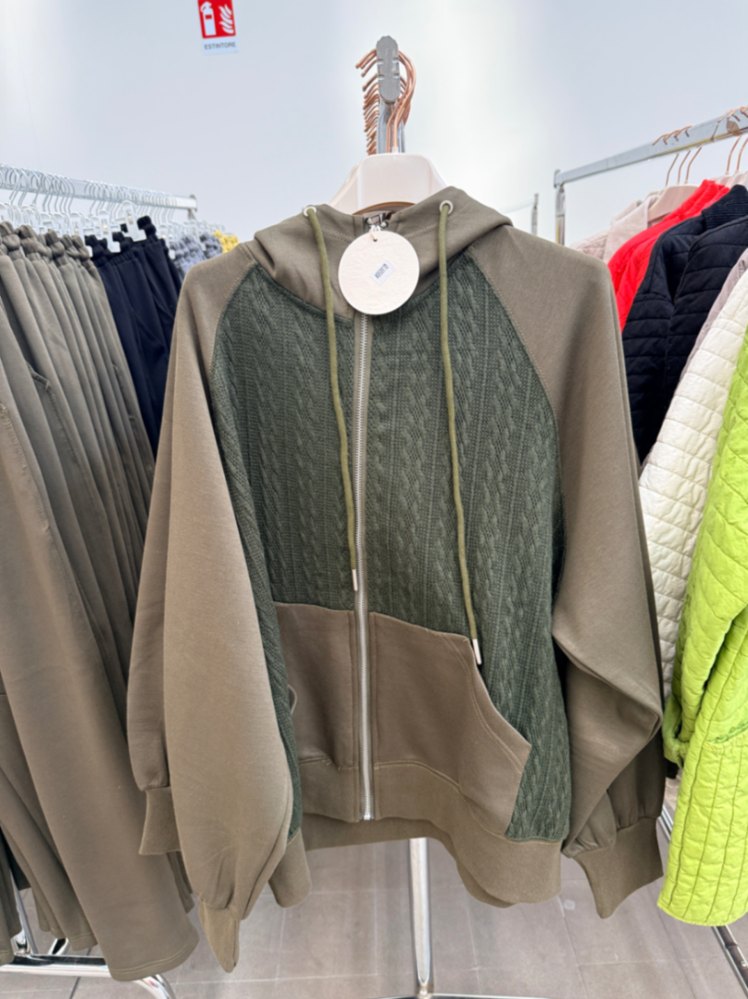 Hooded Zip-Up Sweatshirt
