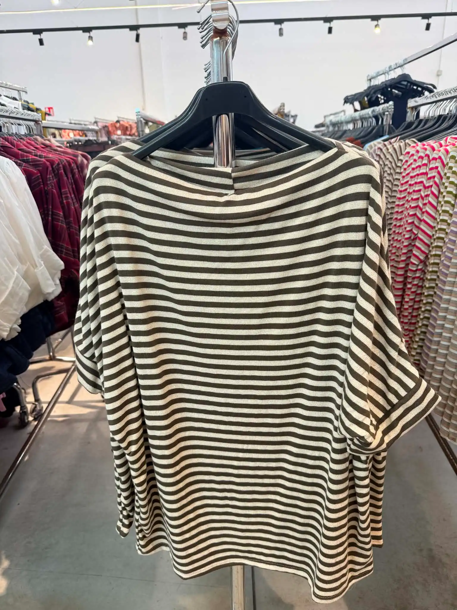 Striped Short-Sleeve Top