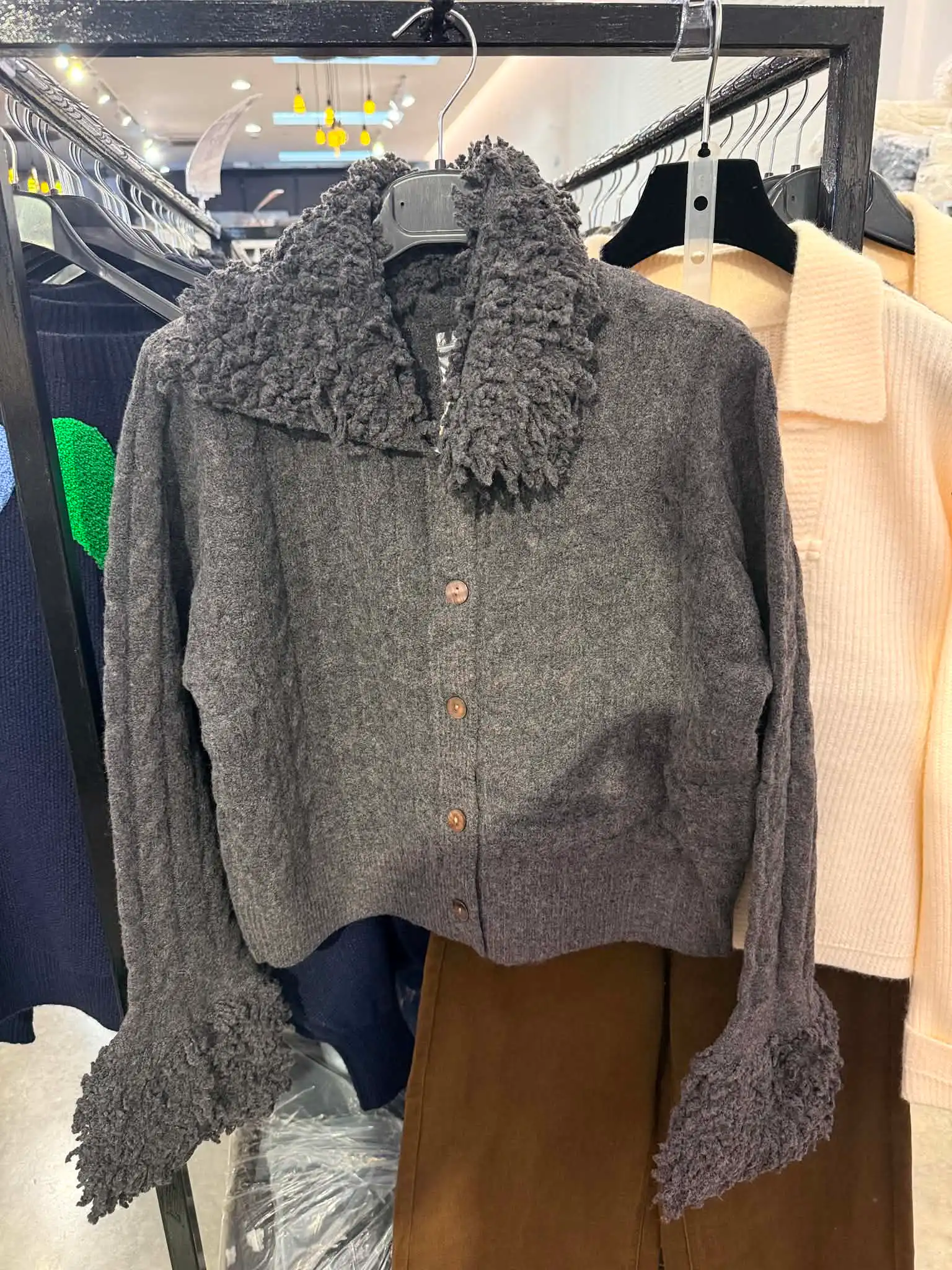 Buttoned Turtleneck