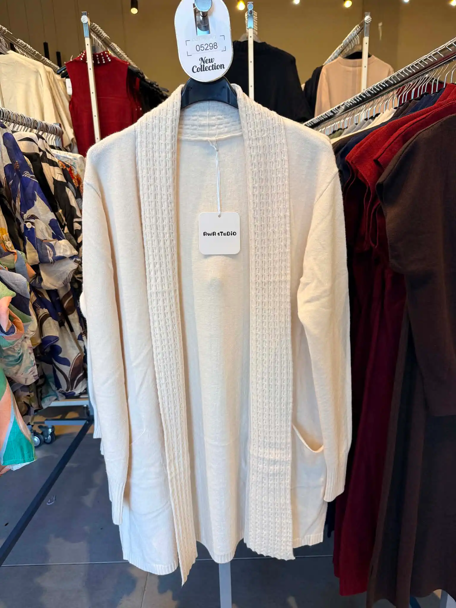Turtleneck Cardigan