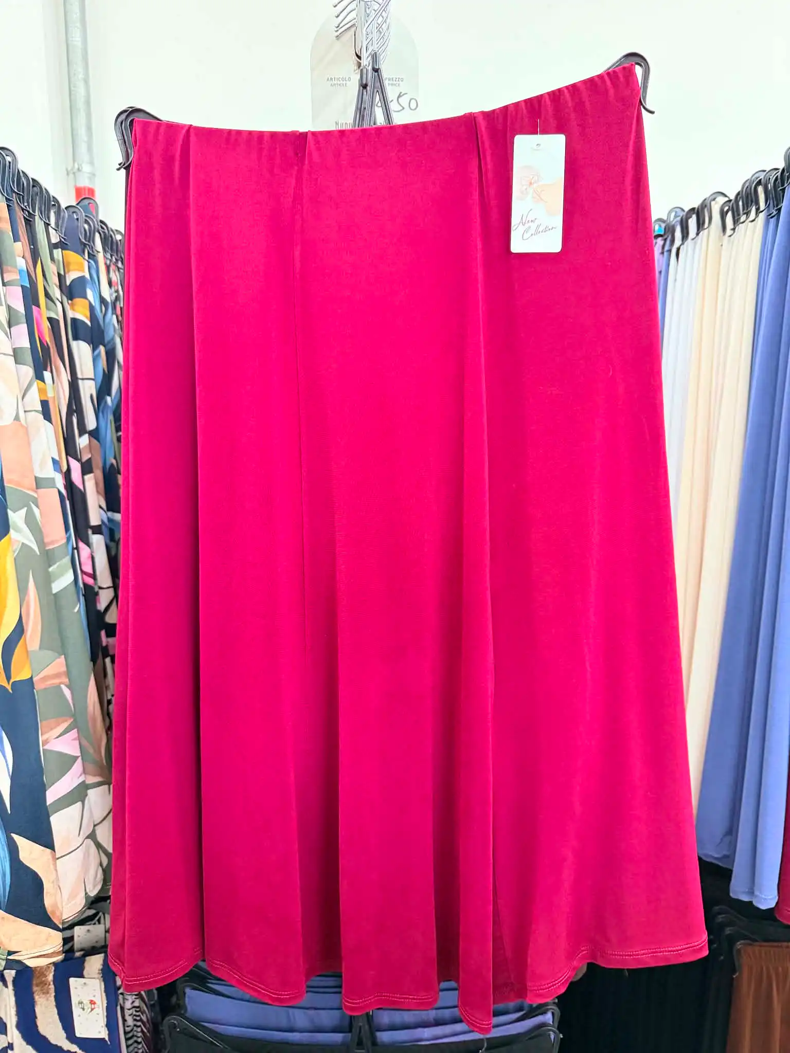 Midi Flared Skirt