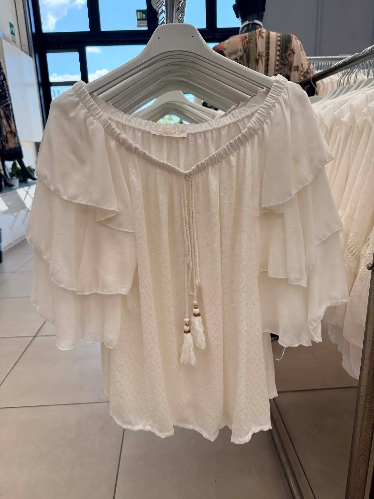 Off‑shoulder Blouse