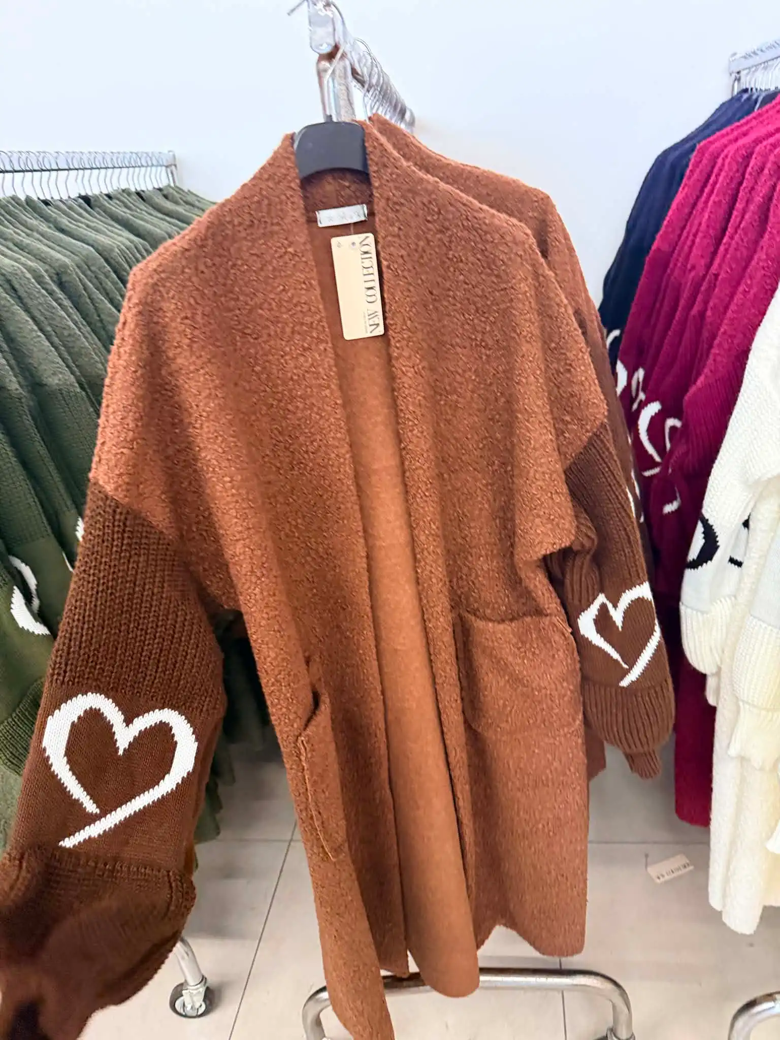 Turtleneck Cardigan