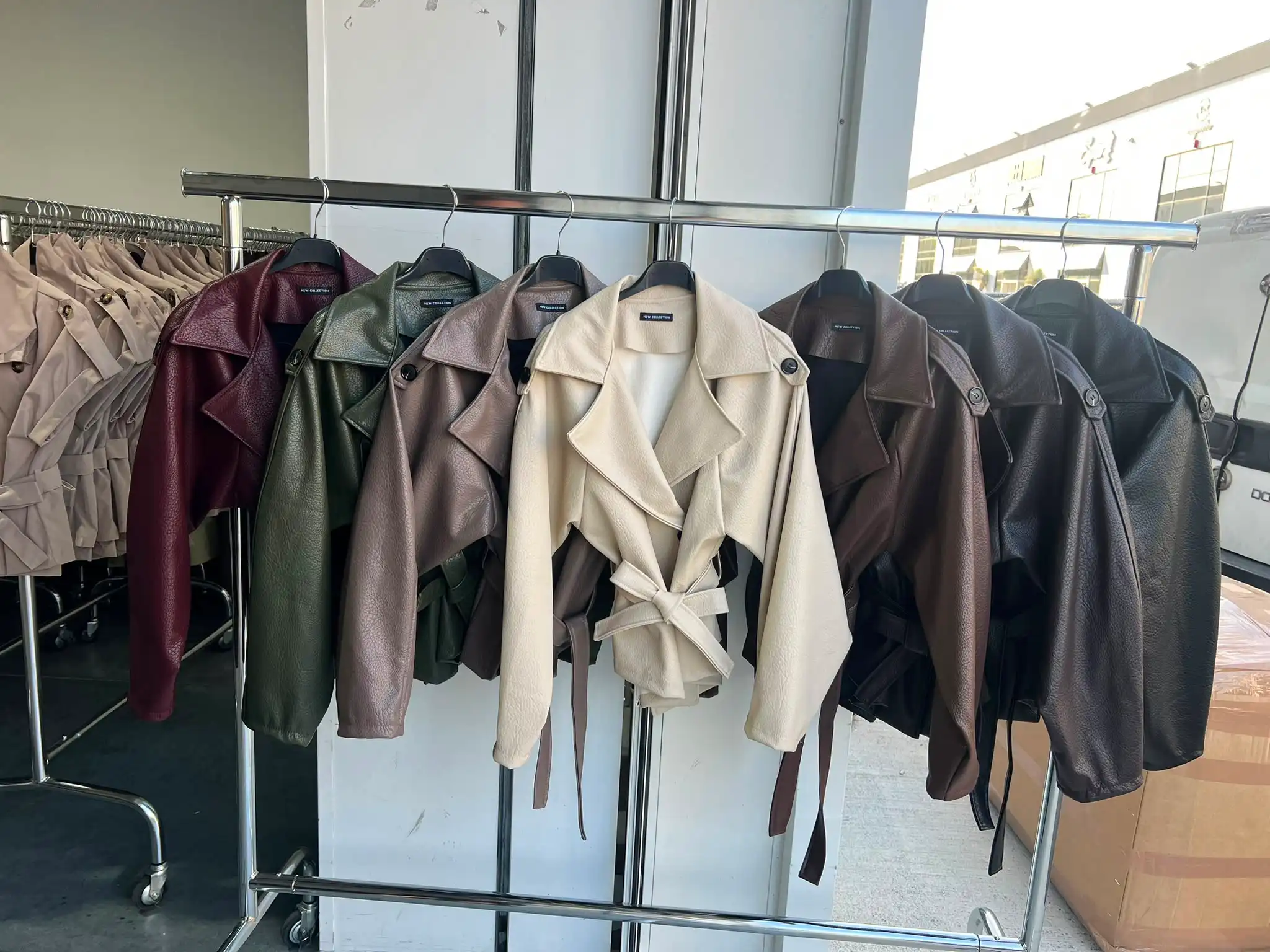 Cropped Biker Jacket