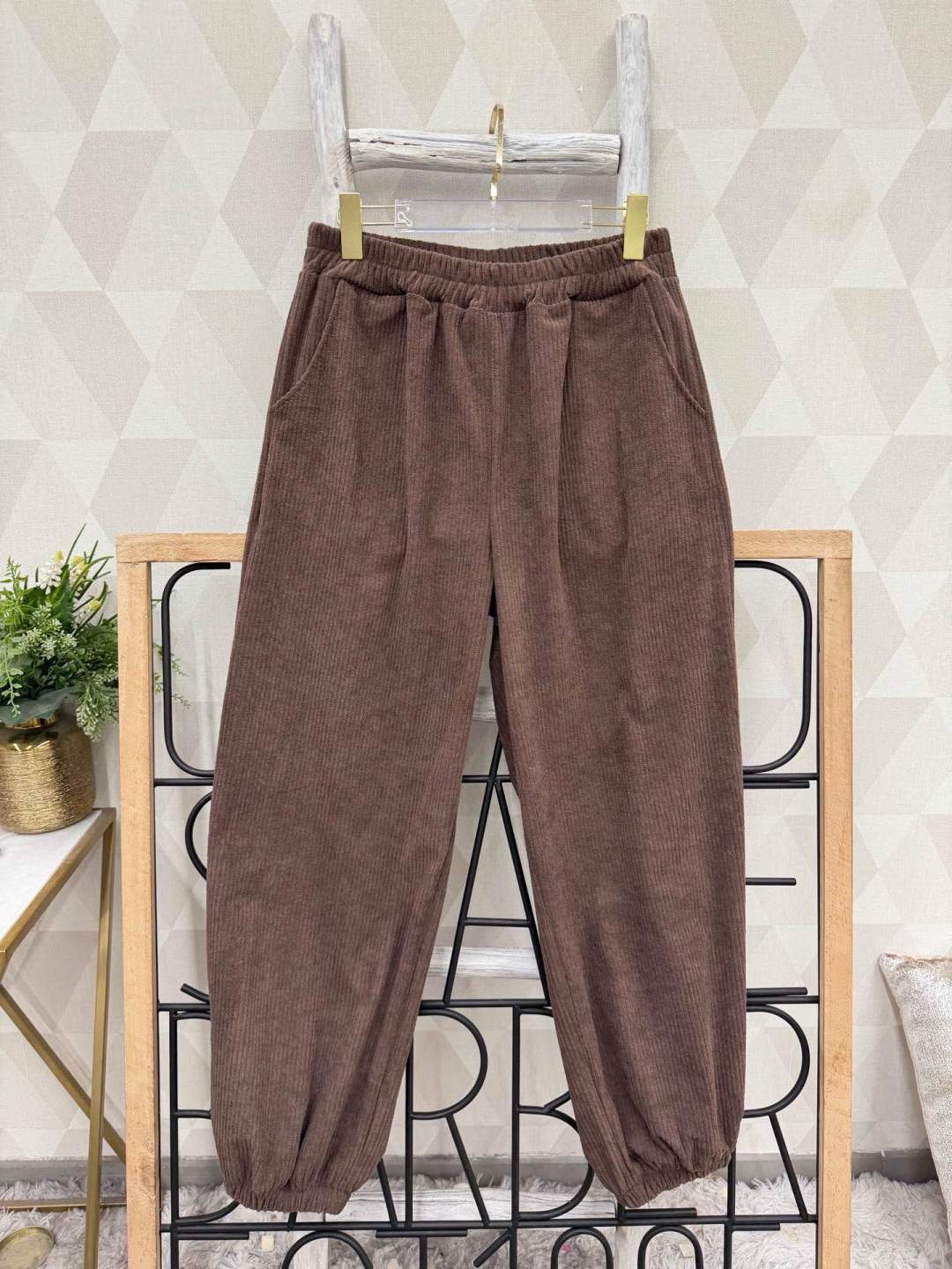 Corduroy Jogger Pants