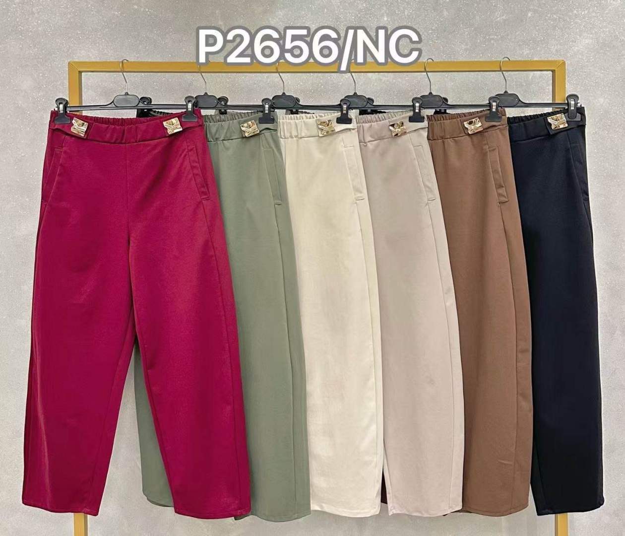 Regular Straight Ankle Trousers