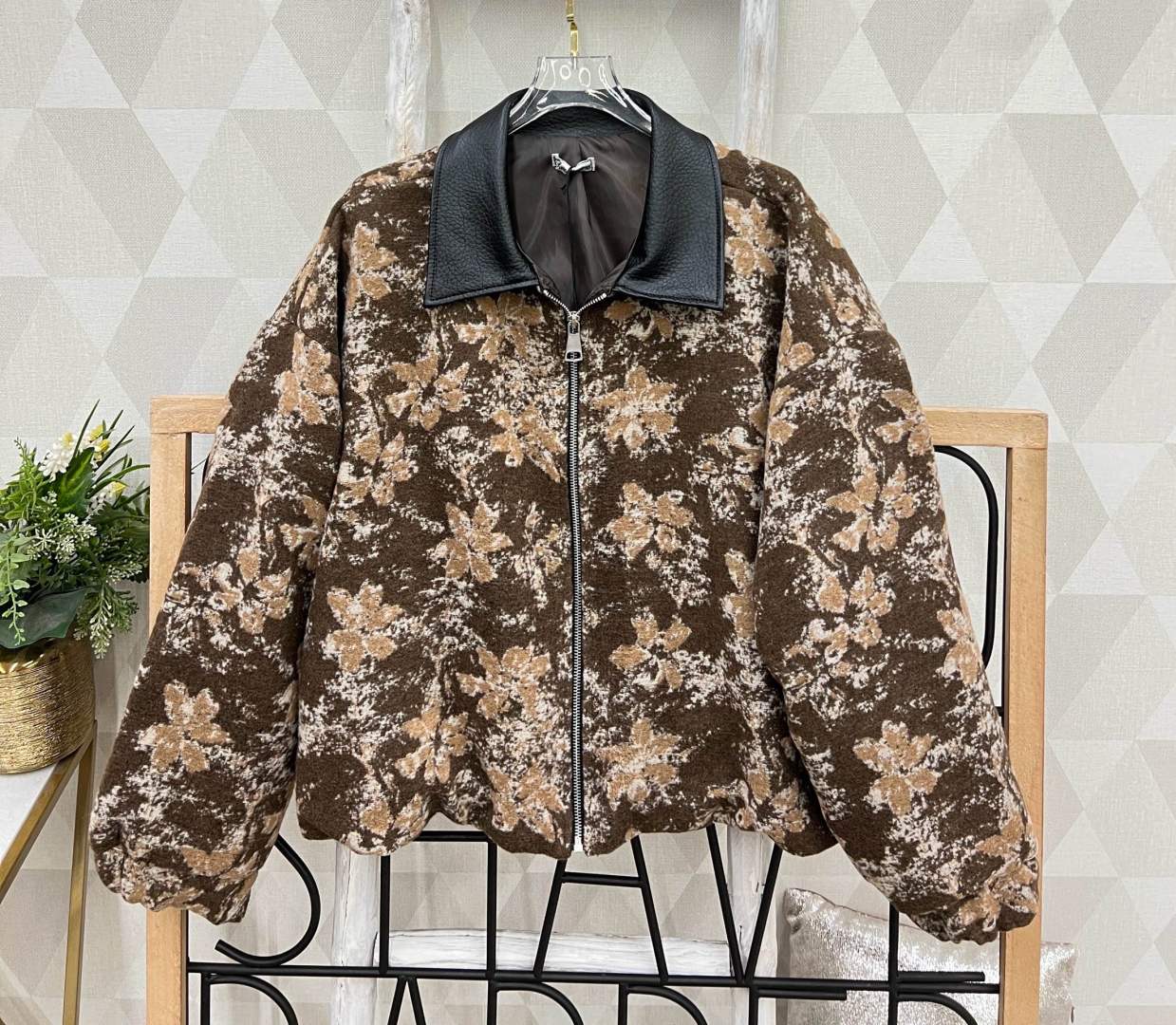 Relaxed Fit Bomber Jacket