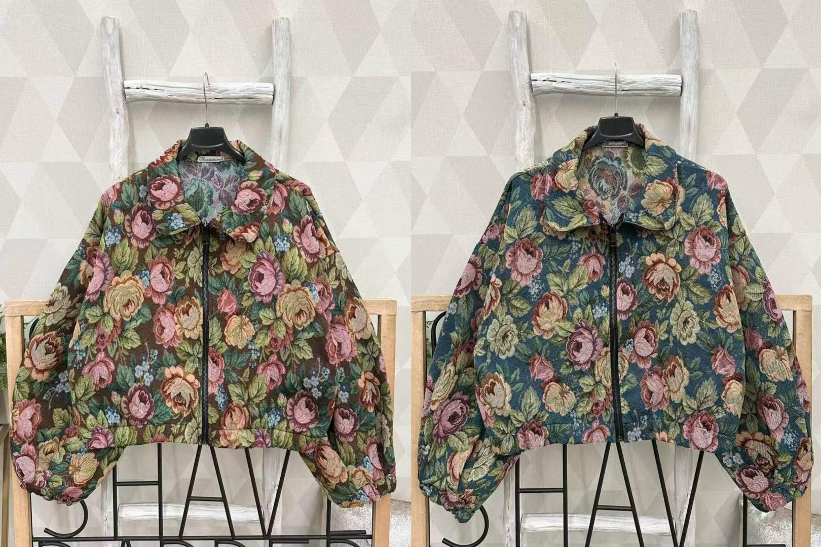 Oversize Jacket with Collar