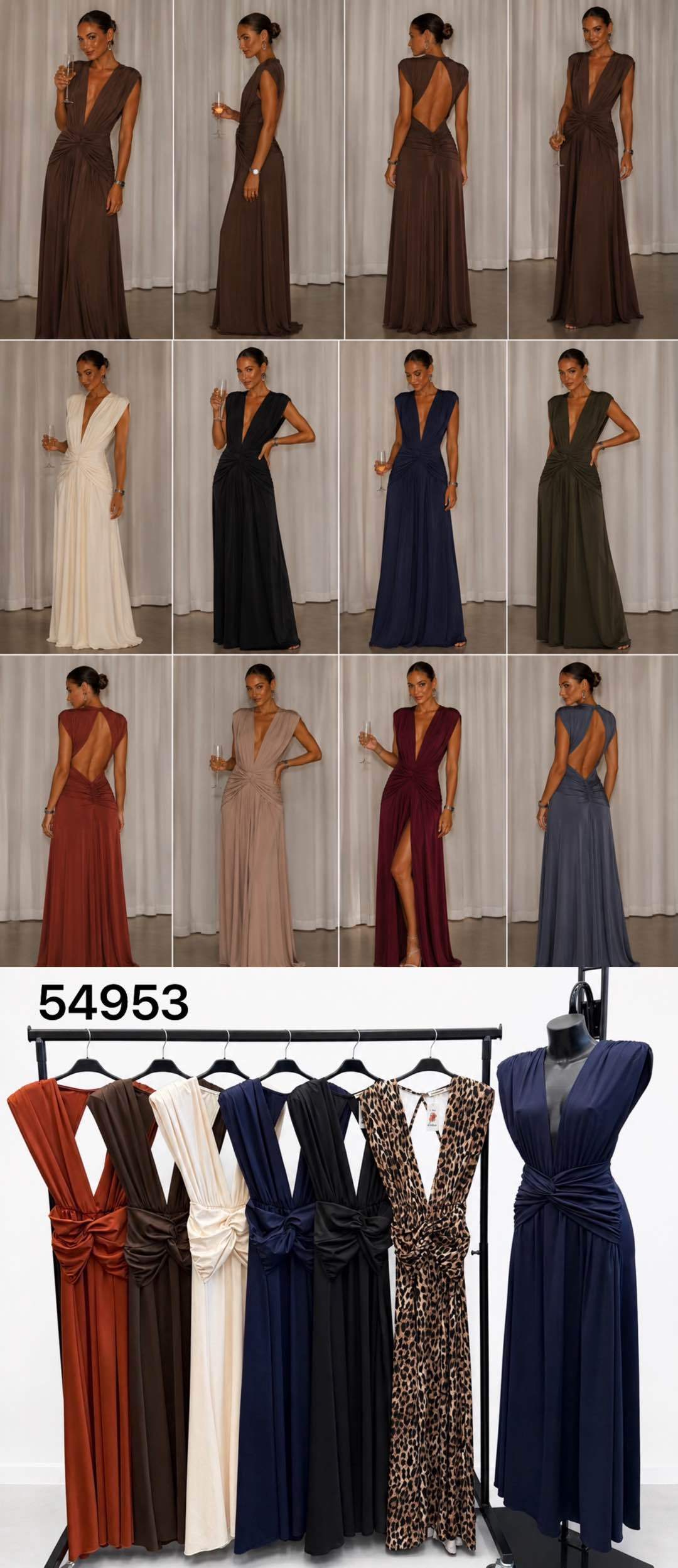 Maxi Dress with Cut-Outs
