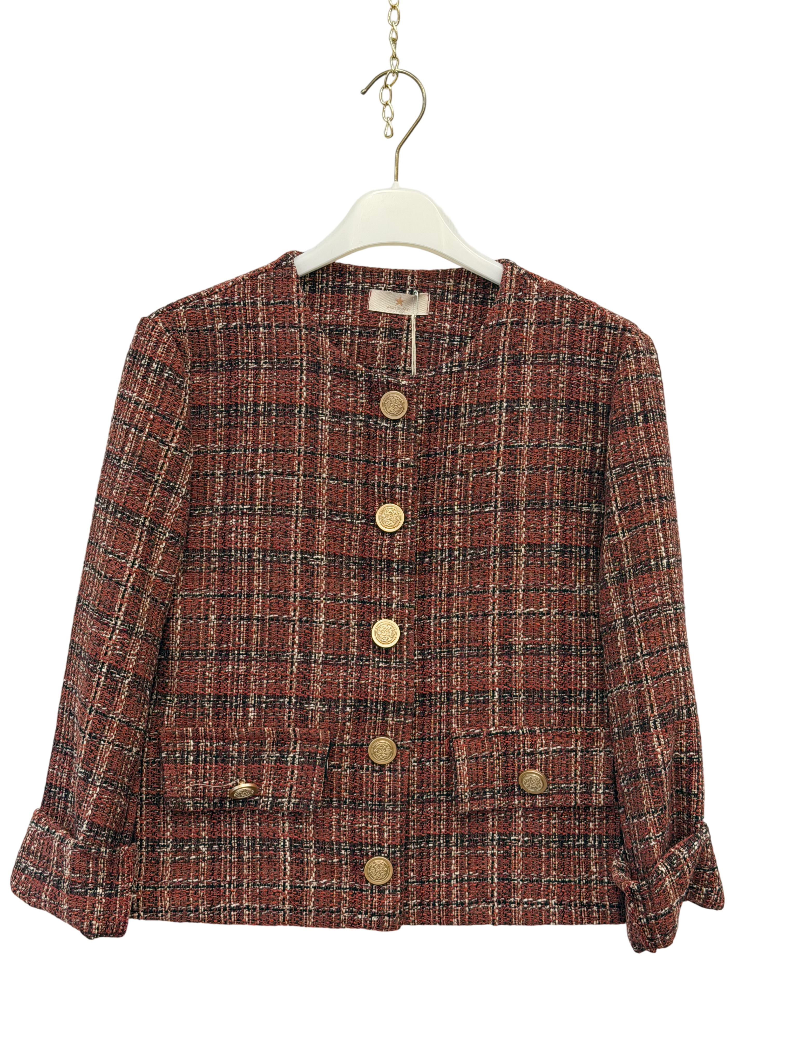 Checked Straight Jacket