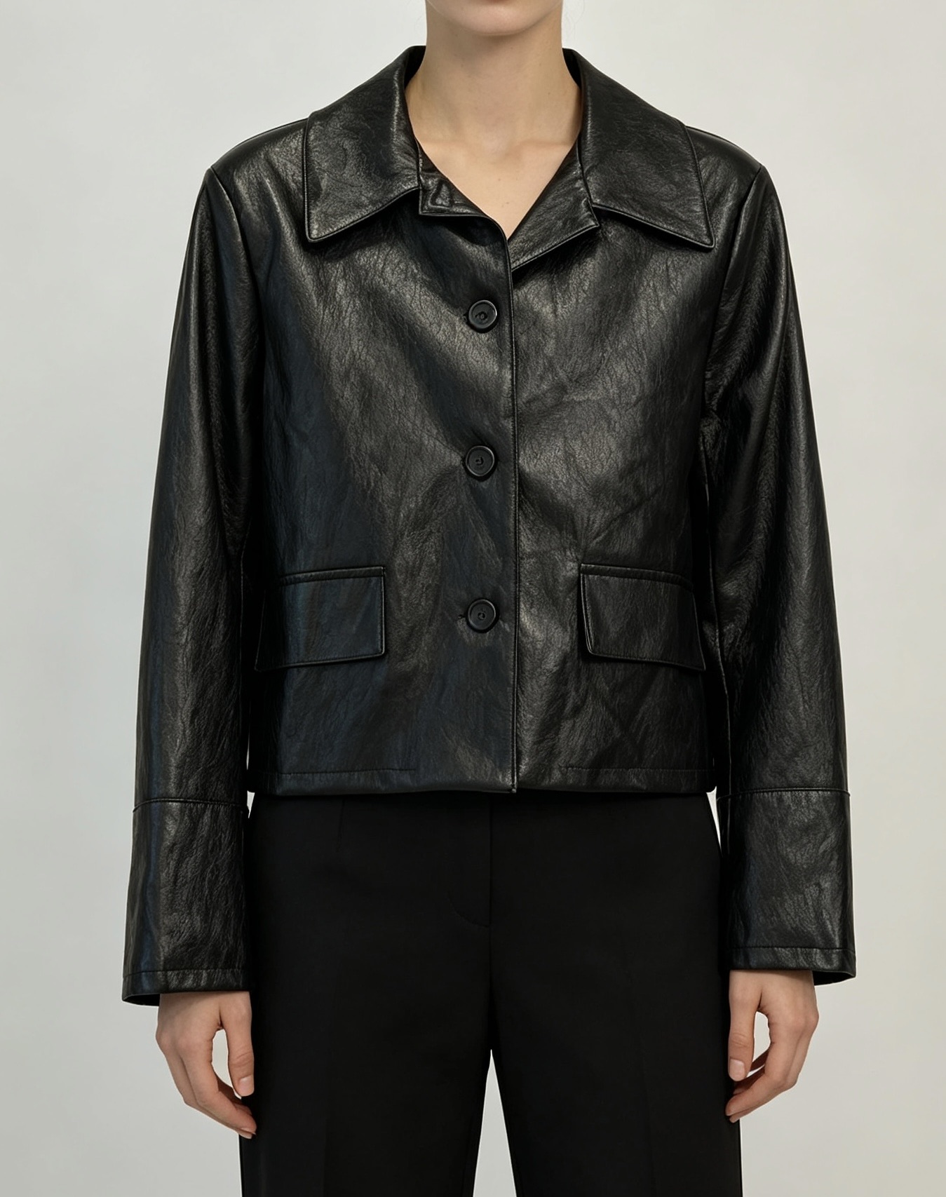 Hip-Length Straight Jacket