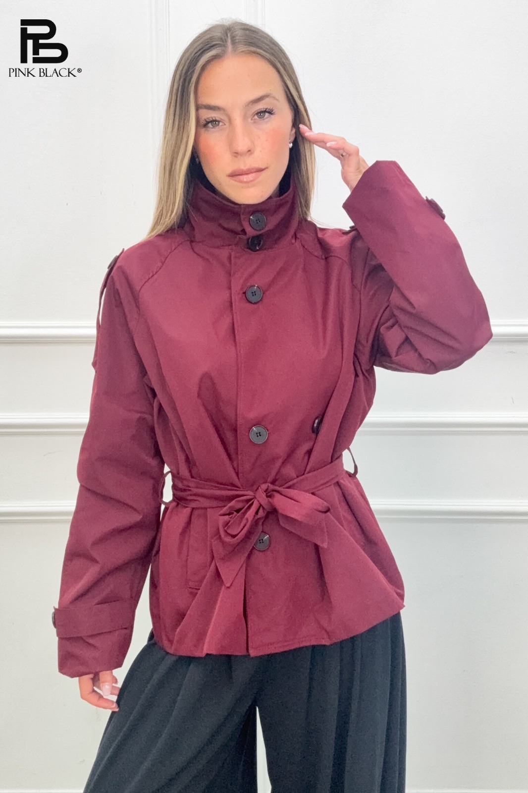 Tailored Hip-Length Jacket