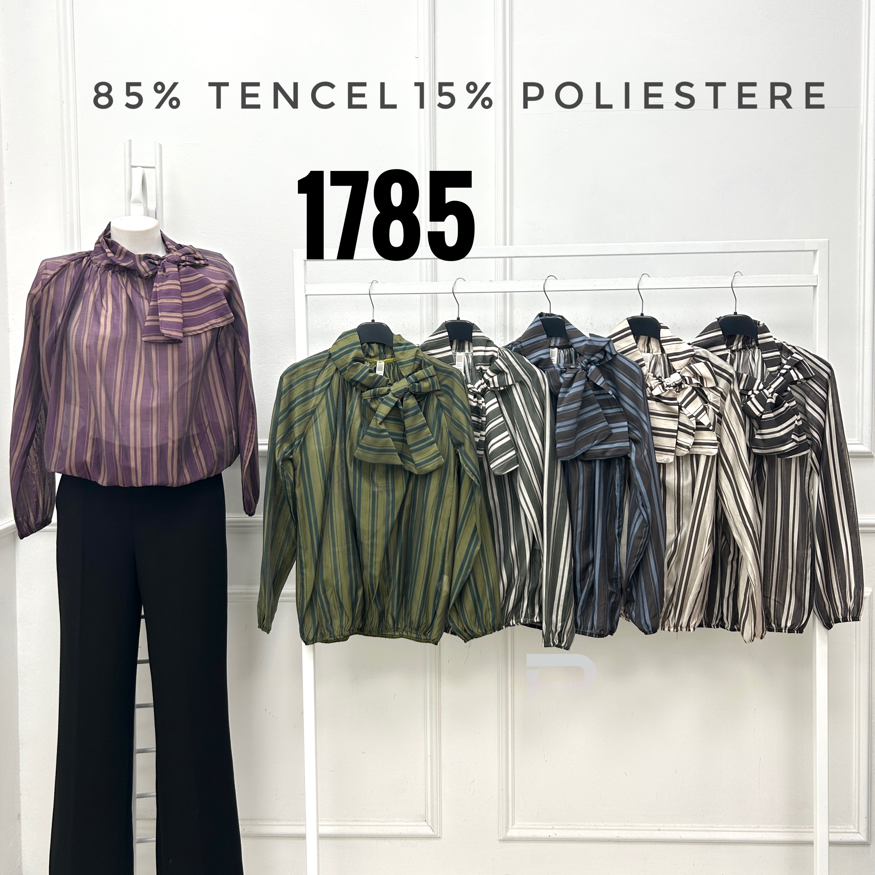 Striped Shirt Blouse