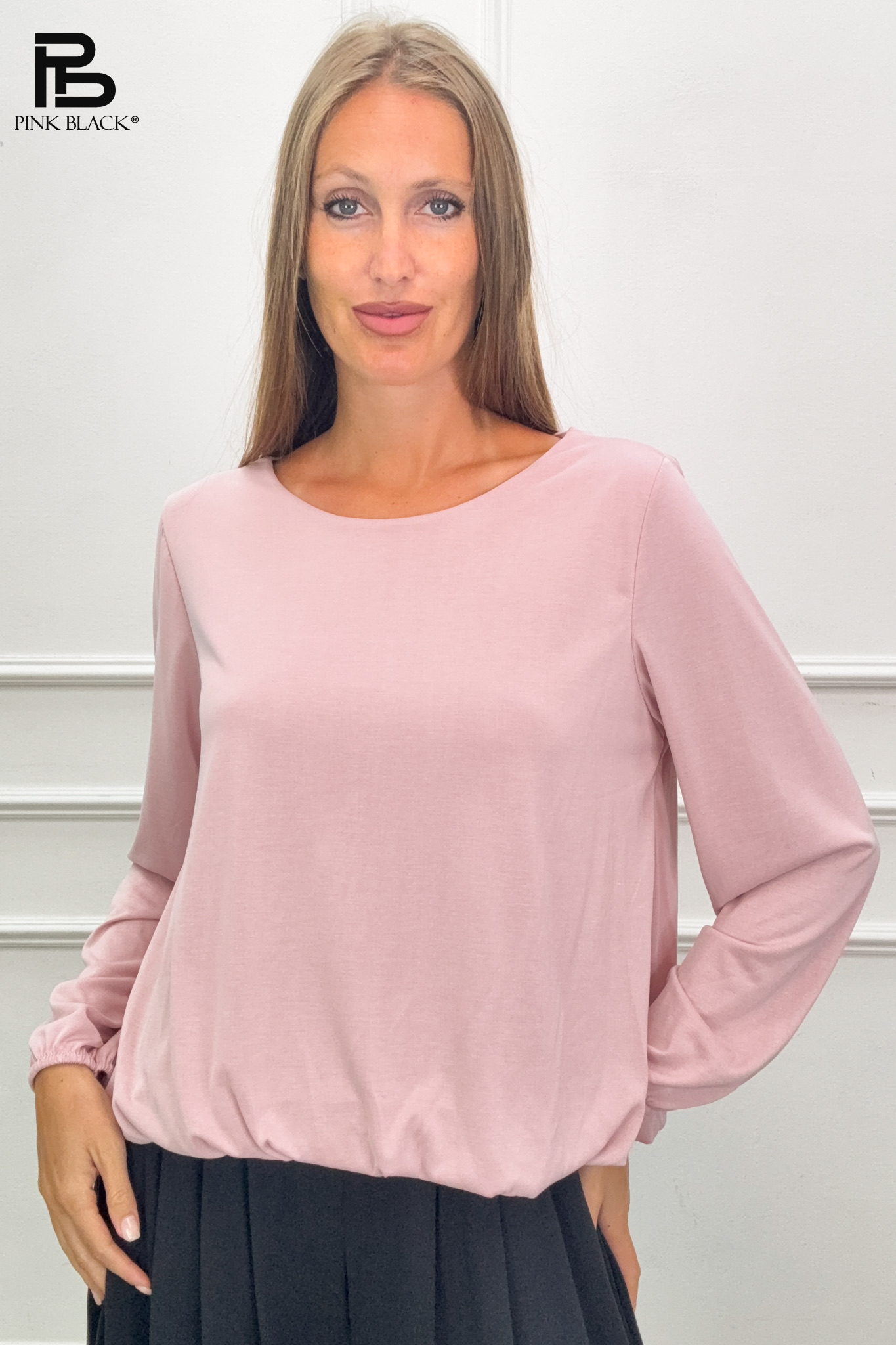 Relaxed Ruched Blouse