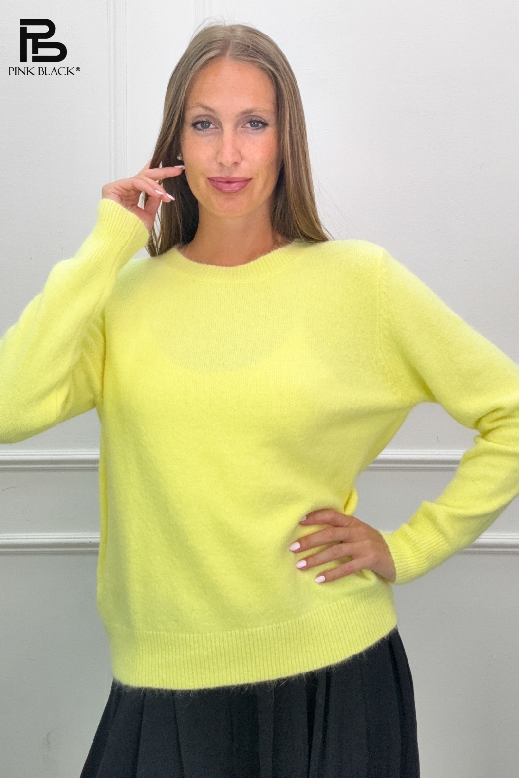 Fluffy Crewneck Sweater