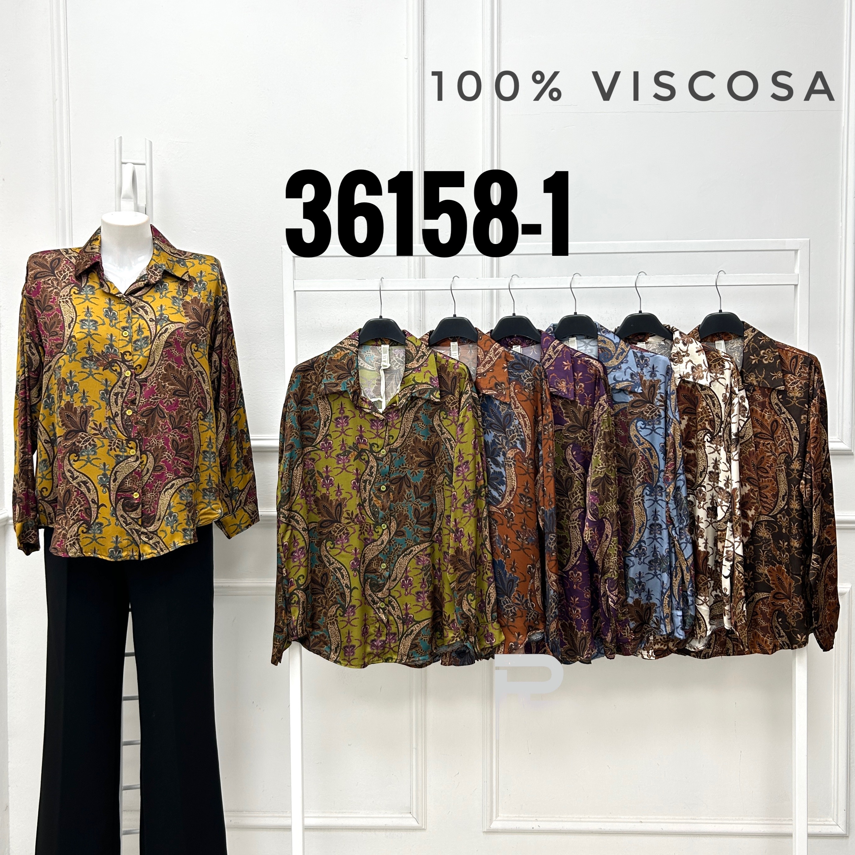 Relaxed Paisley Shirt