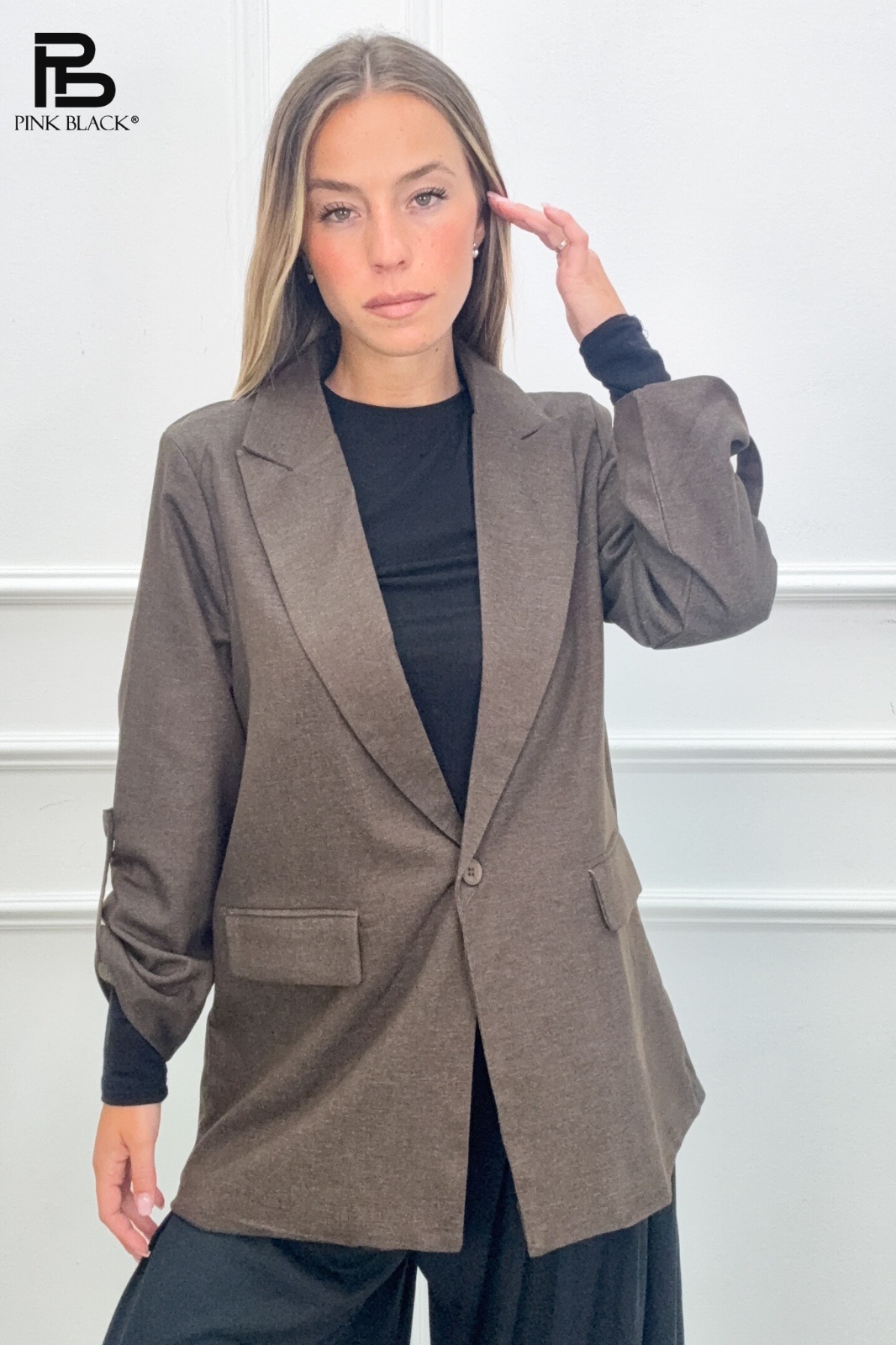 Oversized Longline Blazer