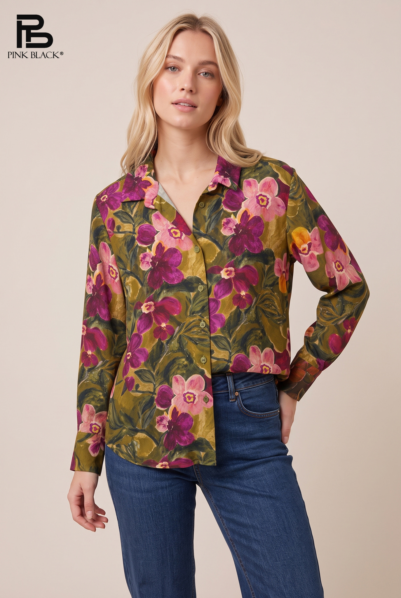 Relaxed Shirt with Collar