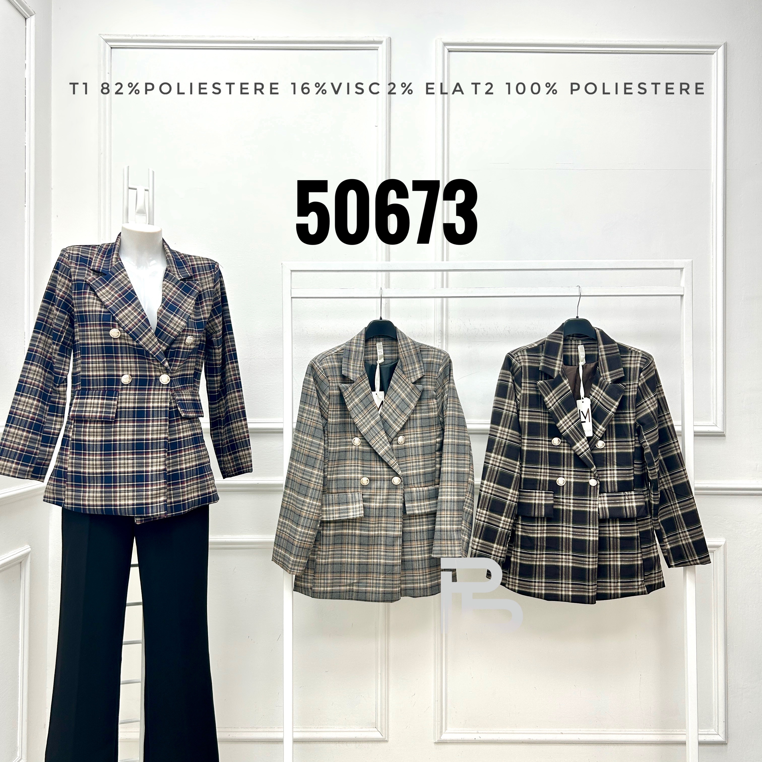 Extended Tailored Jacket with Notch Lapel