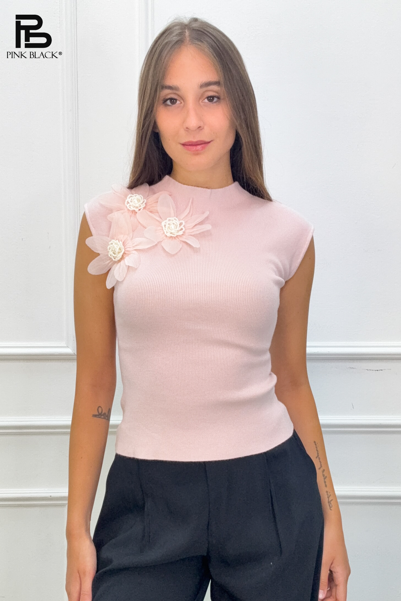 Fitted Sleeveless Top