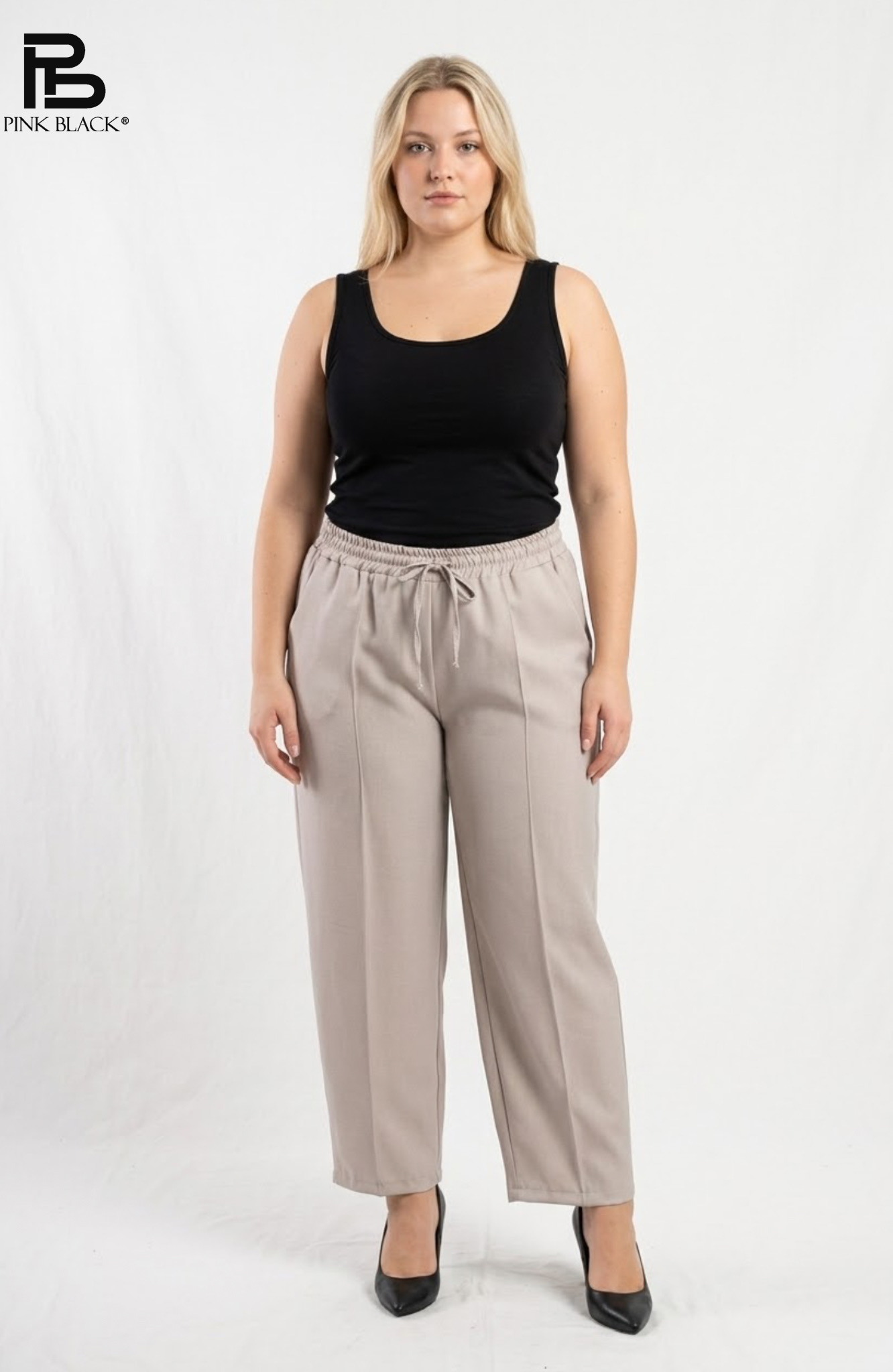Relaxed Ankle-Length Trousers