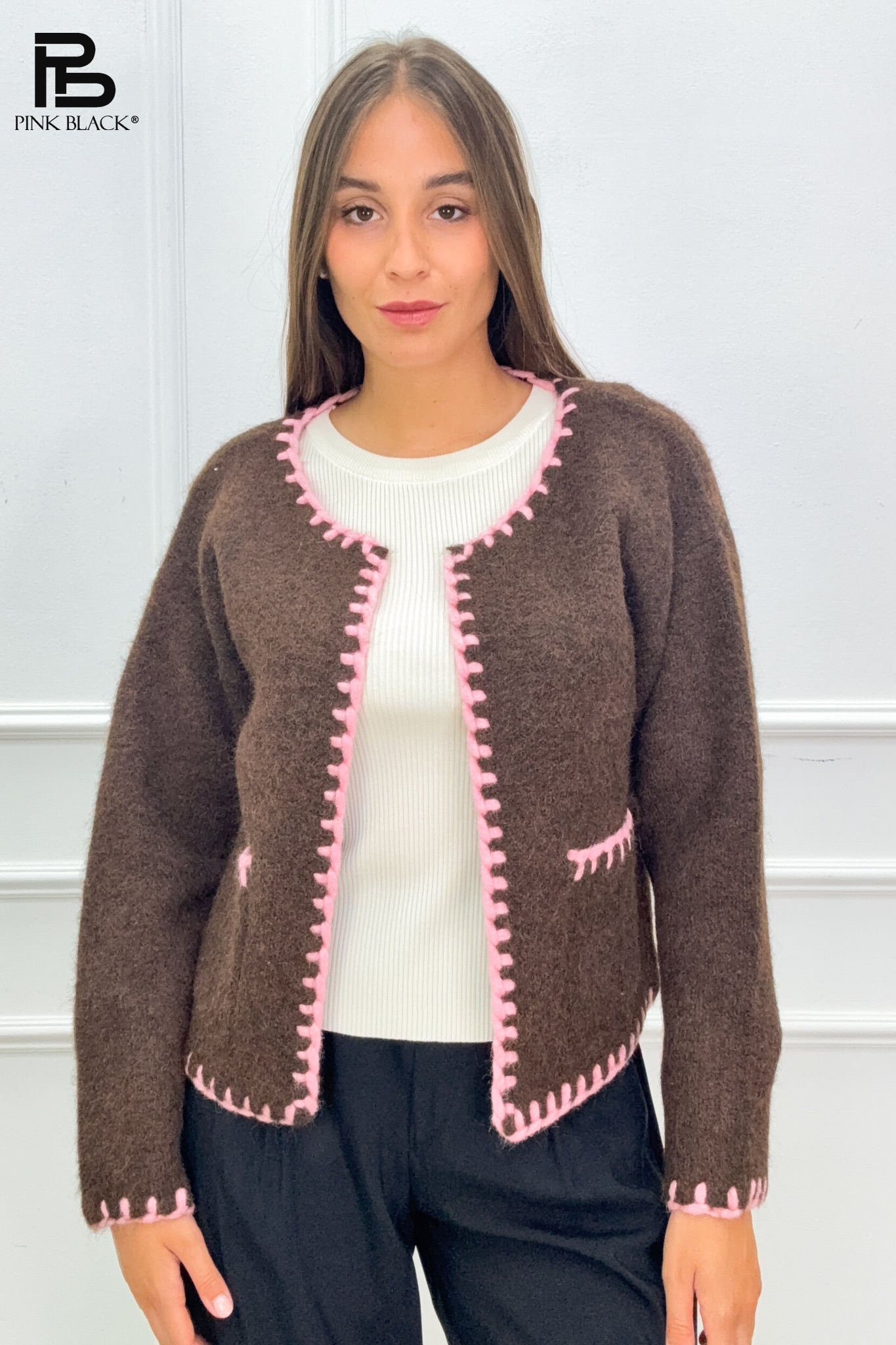 Open Short Cardigan