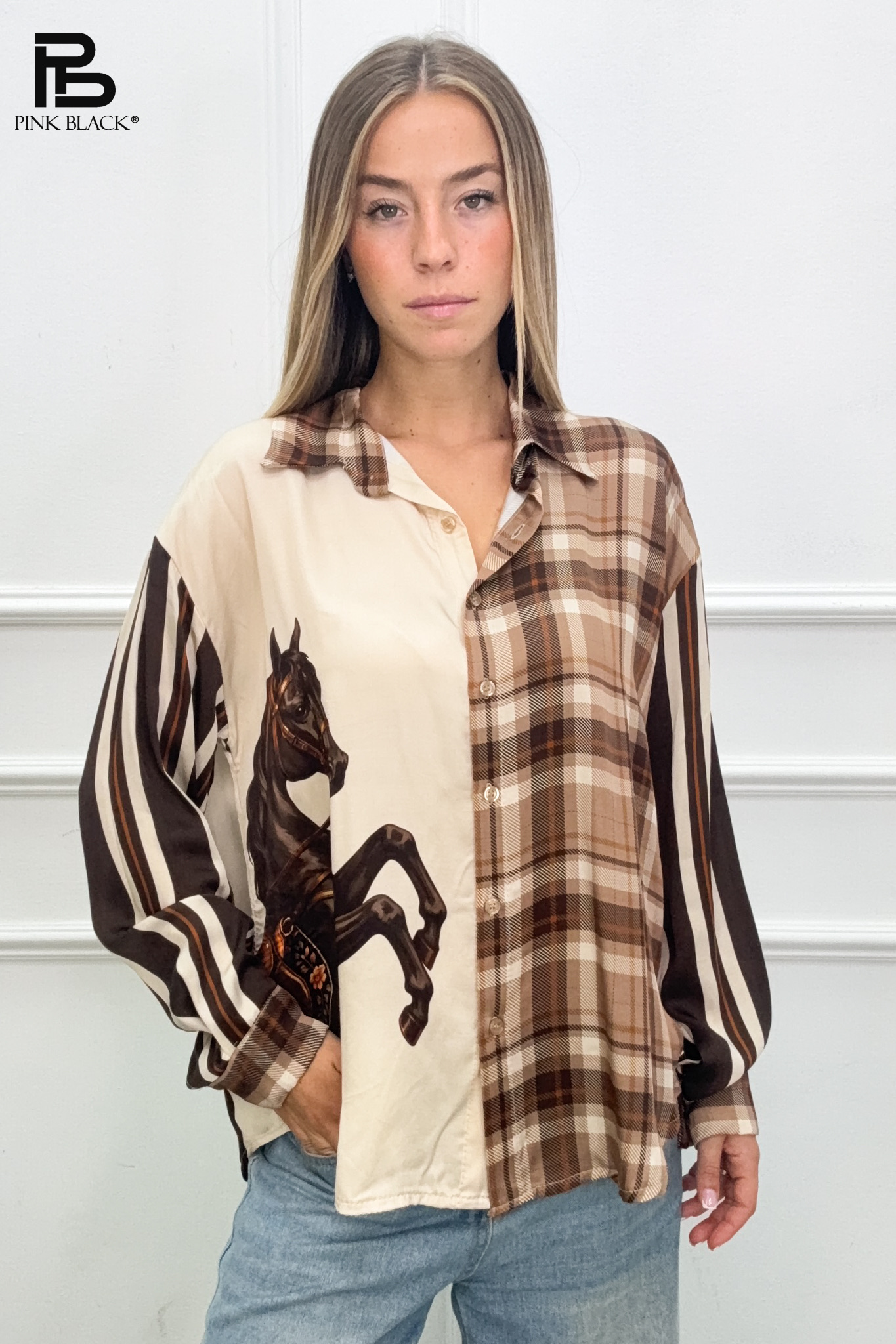 Relaxed Plaid Shirt