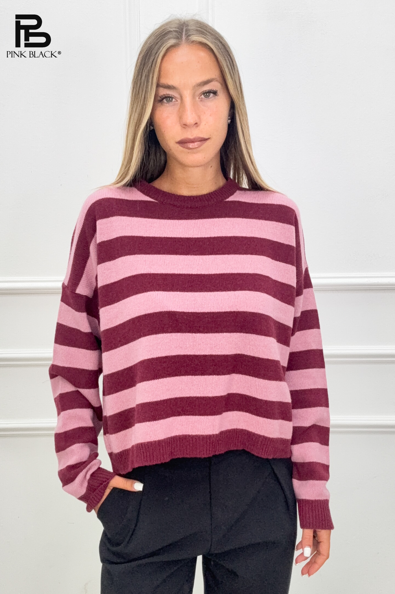 Relaxed Striped Sweater