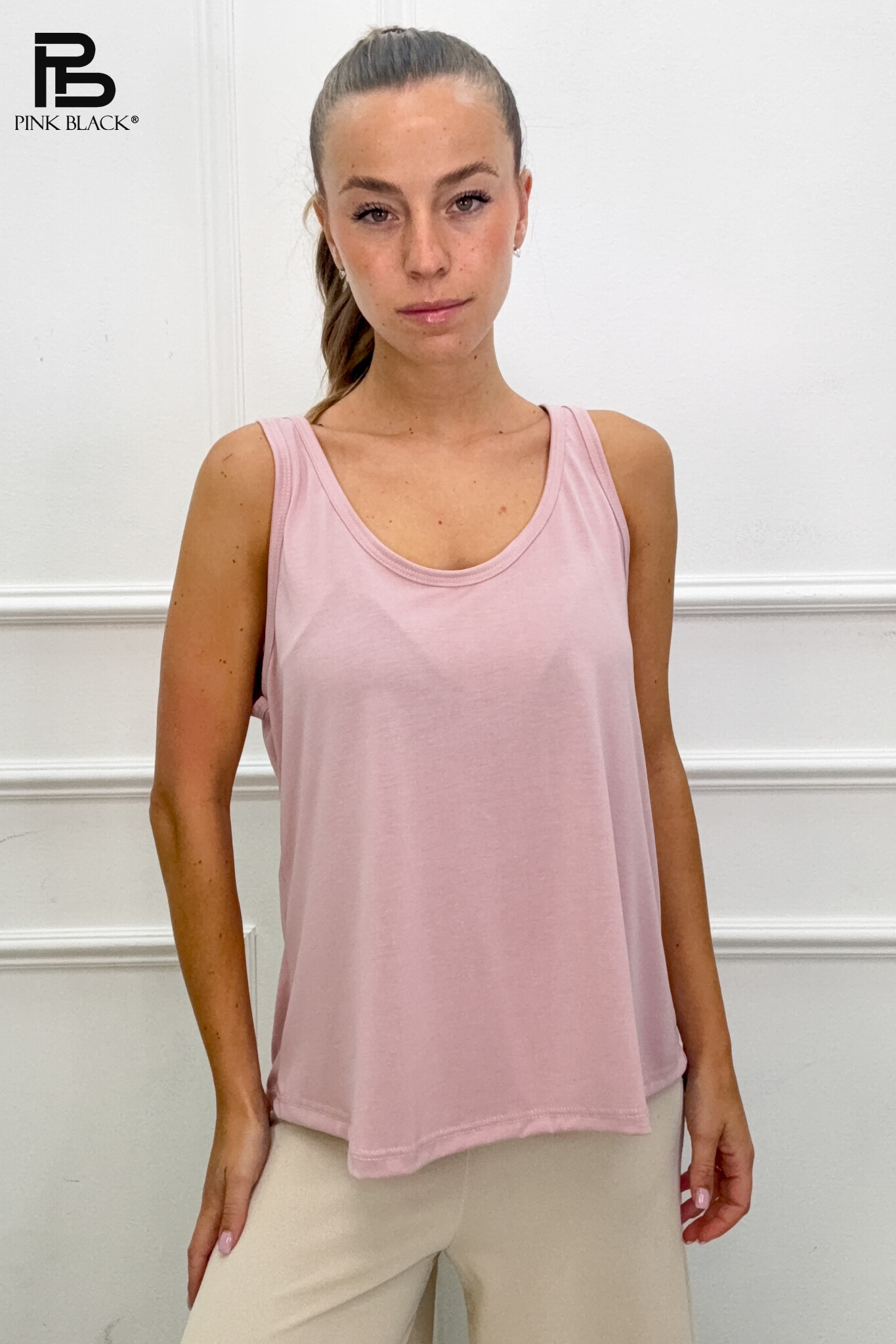 Relaxed Sleeveless Top