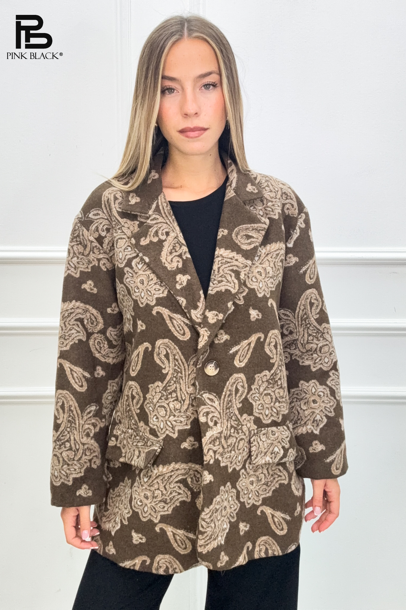Long Paisley Coat