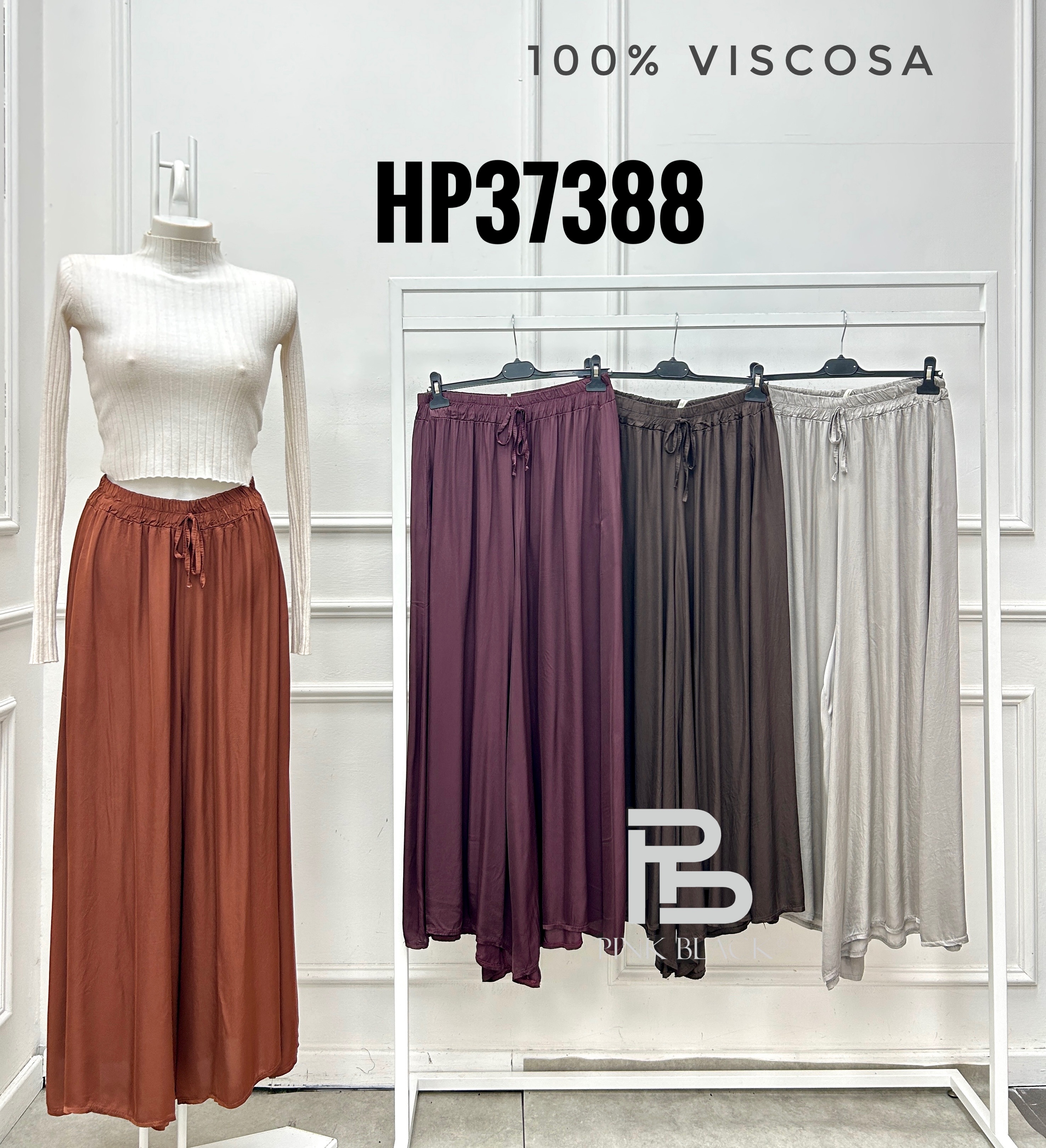 Relaxed Palazzo Trousers