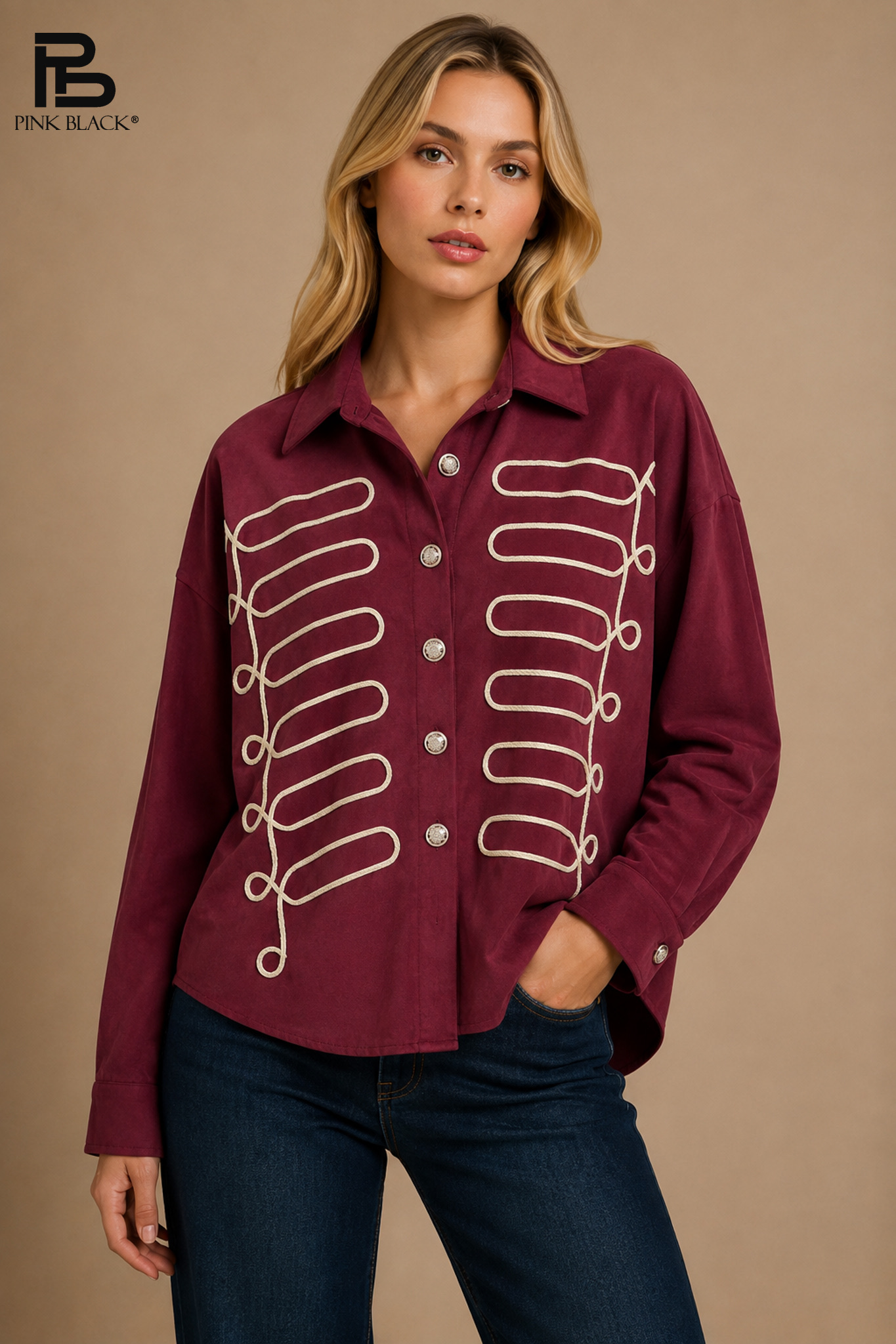 Relaxed Hip-Length Jacket