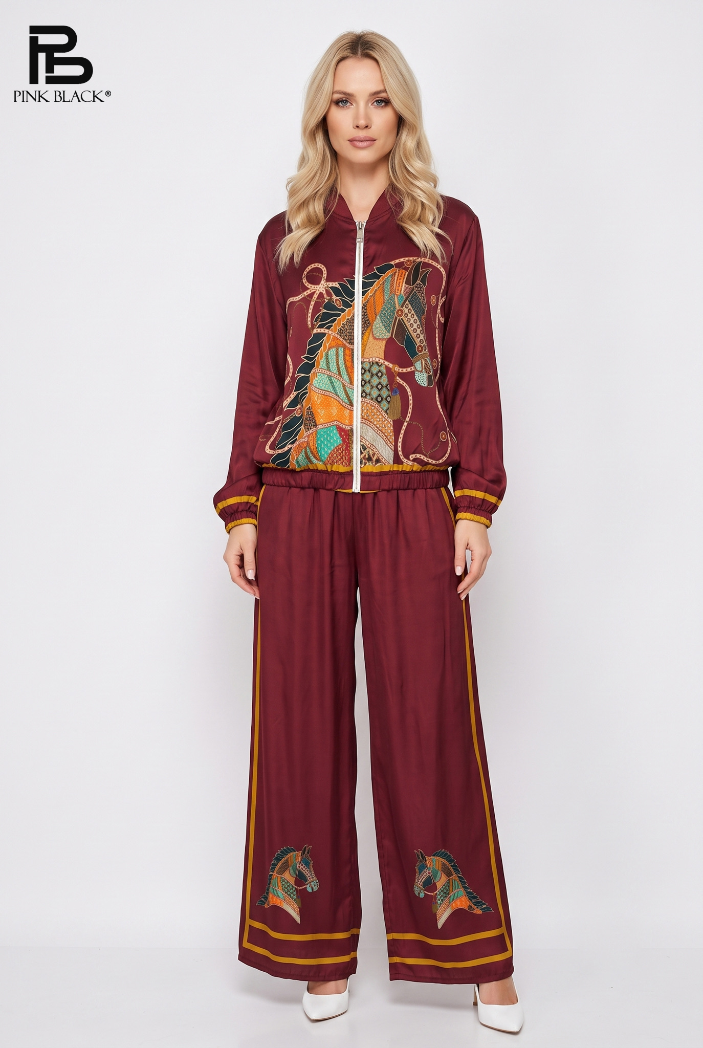 Relaxed Set with Mock Turtleneck