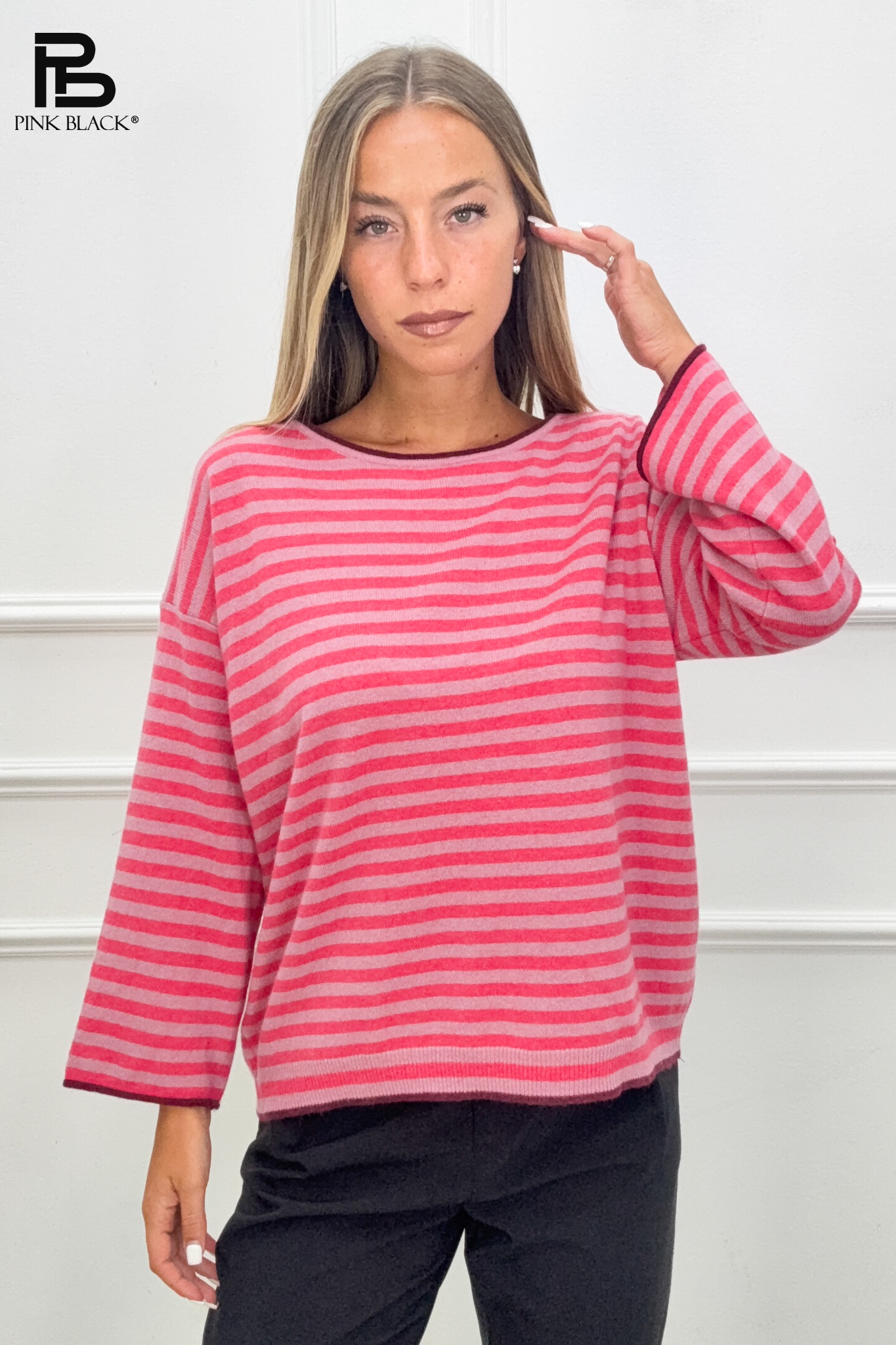 Relaxed Striped Sweater