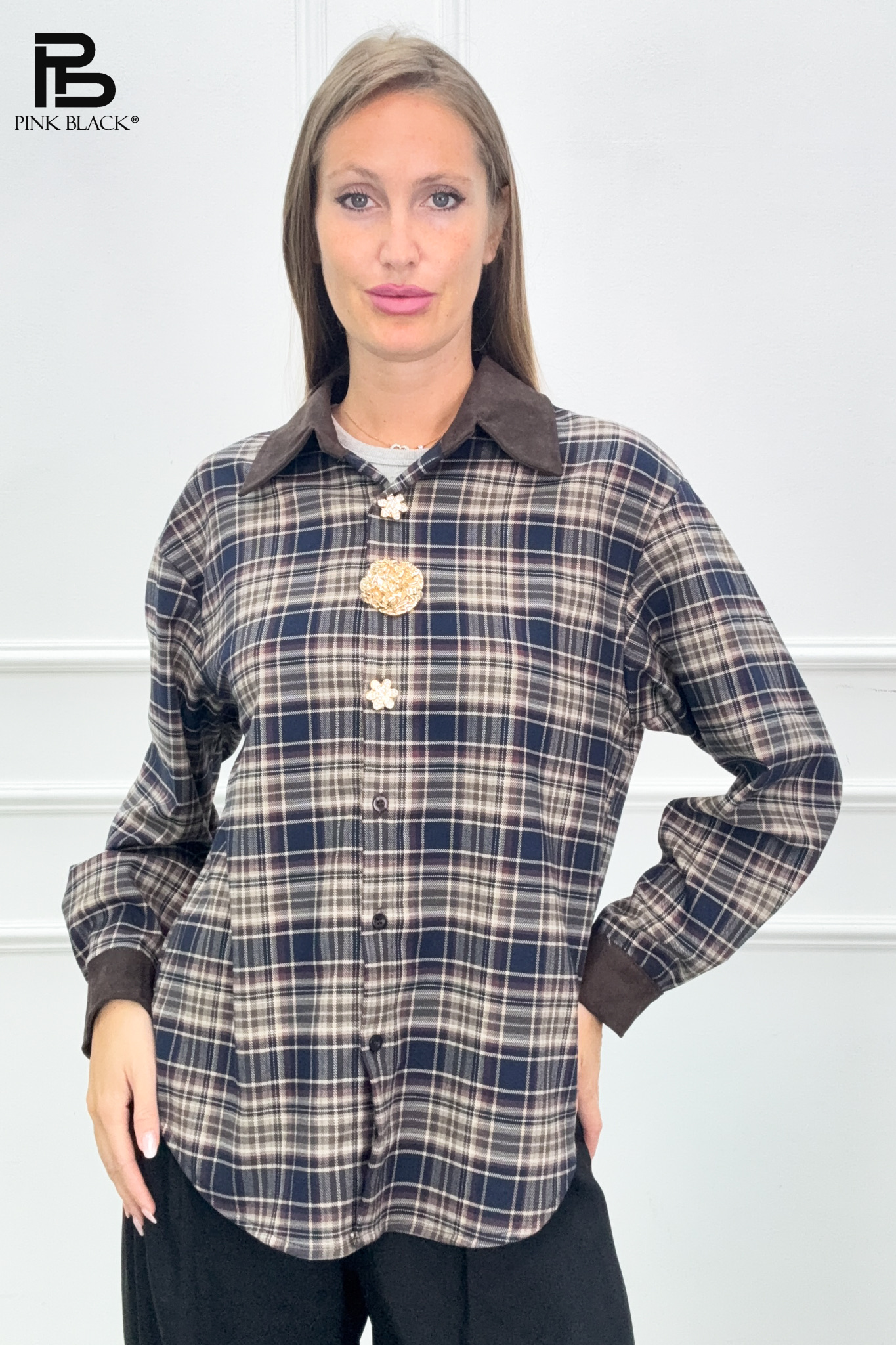 Relaxed Collar Shirt