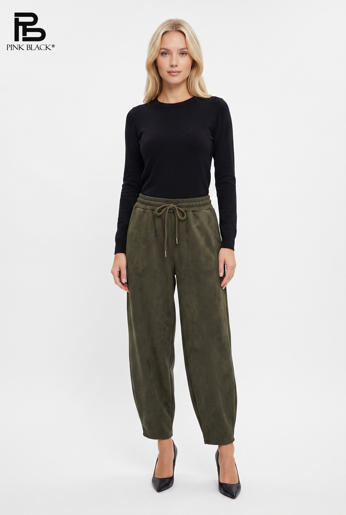 Straight Regular Ankle-Length Trousers