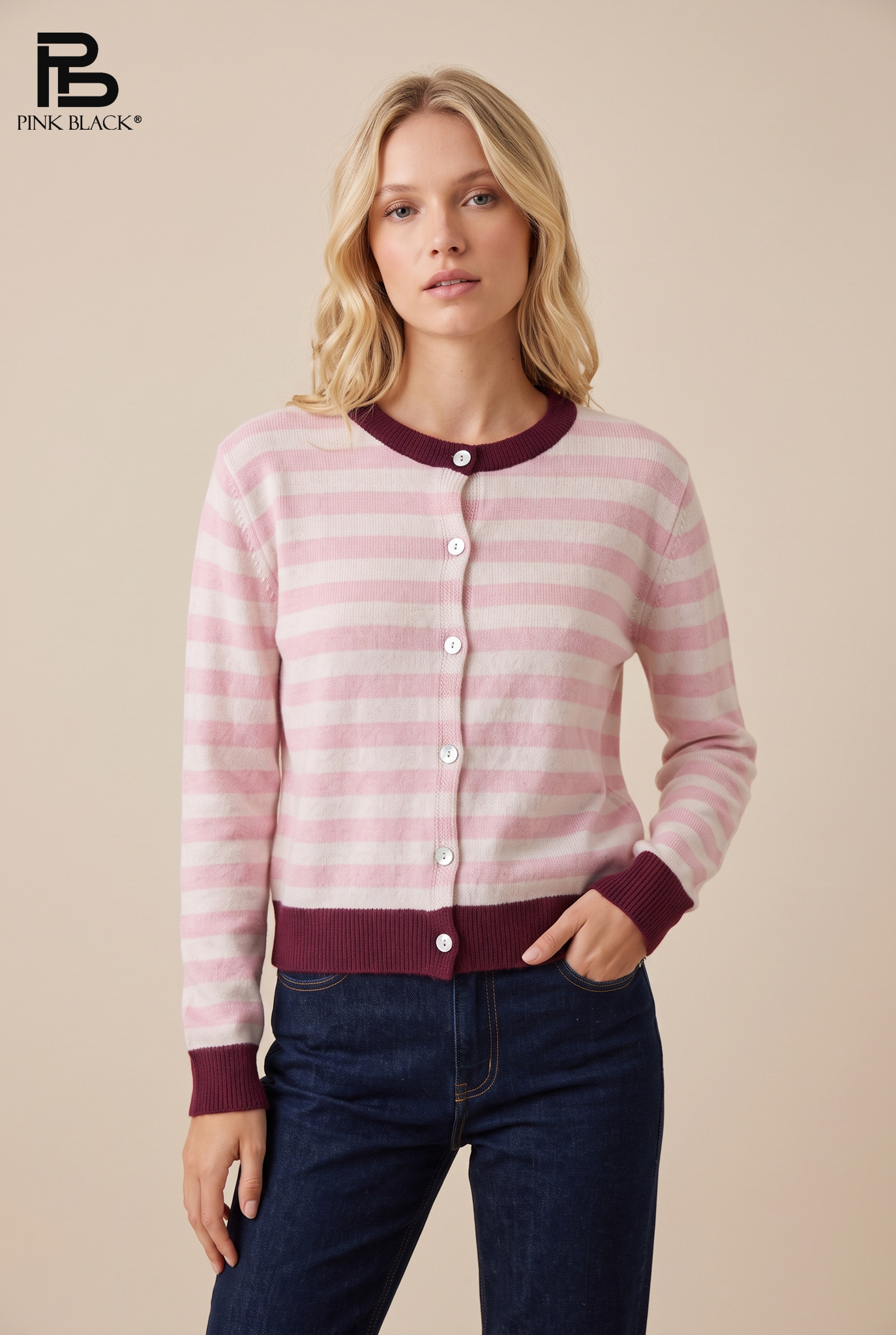 Classic Button‑Through Cardigan