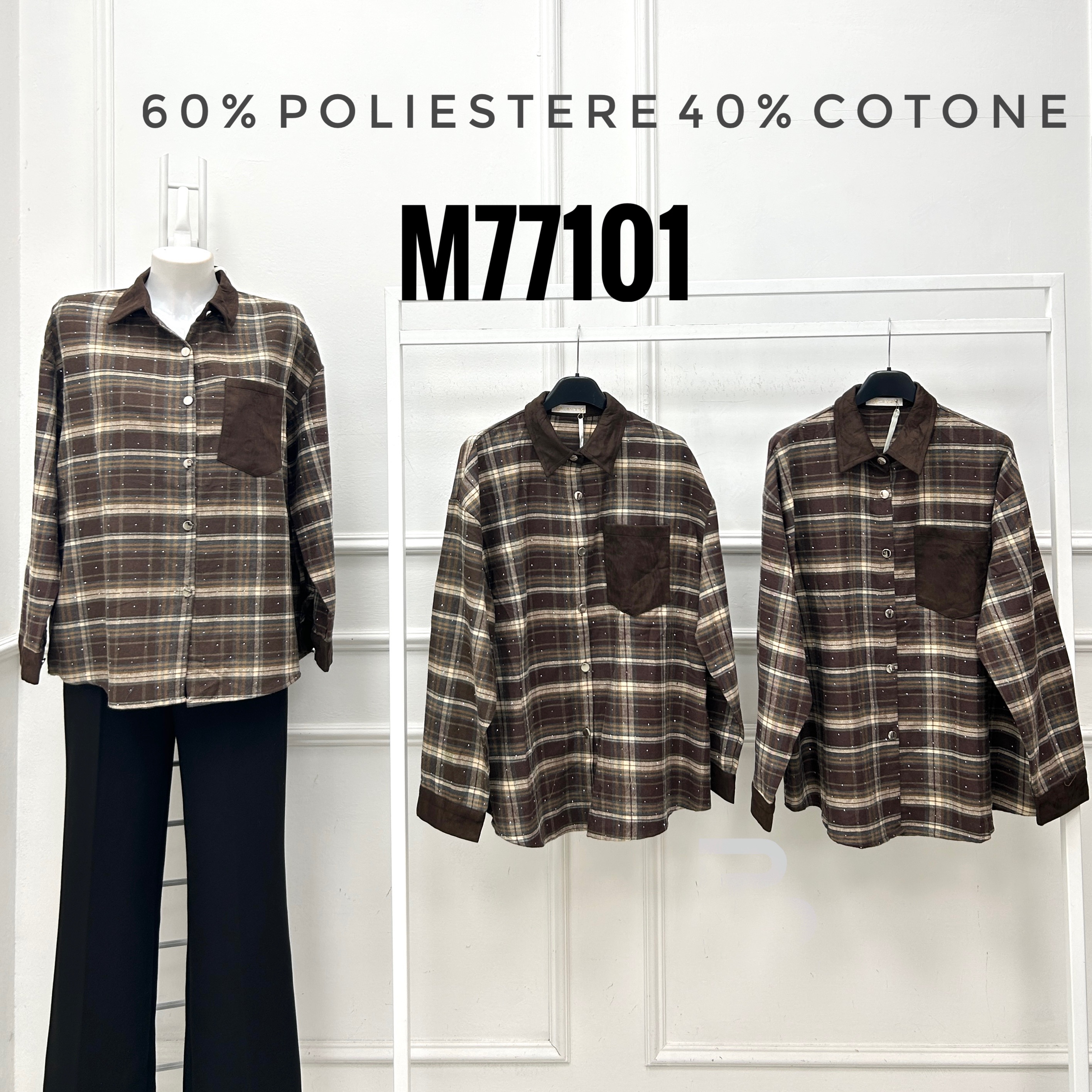 Straight Checked Shirt