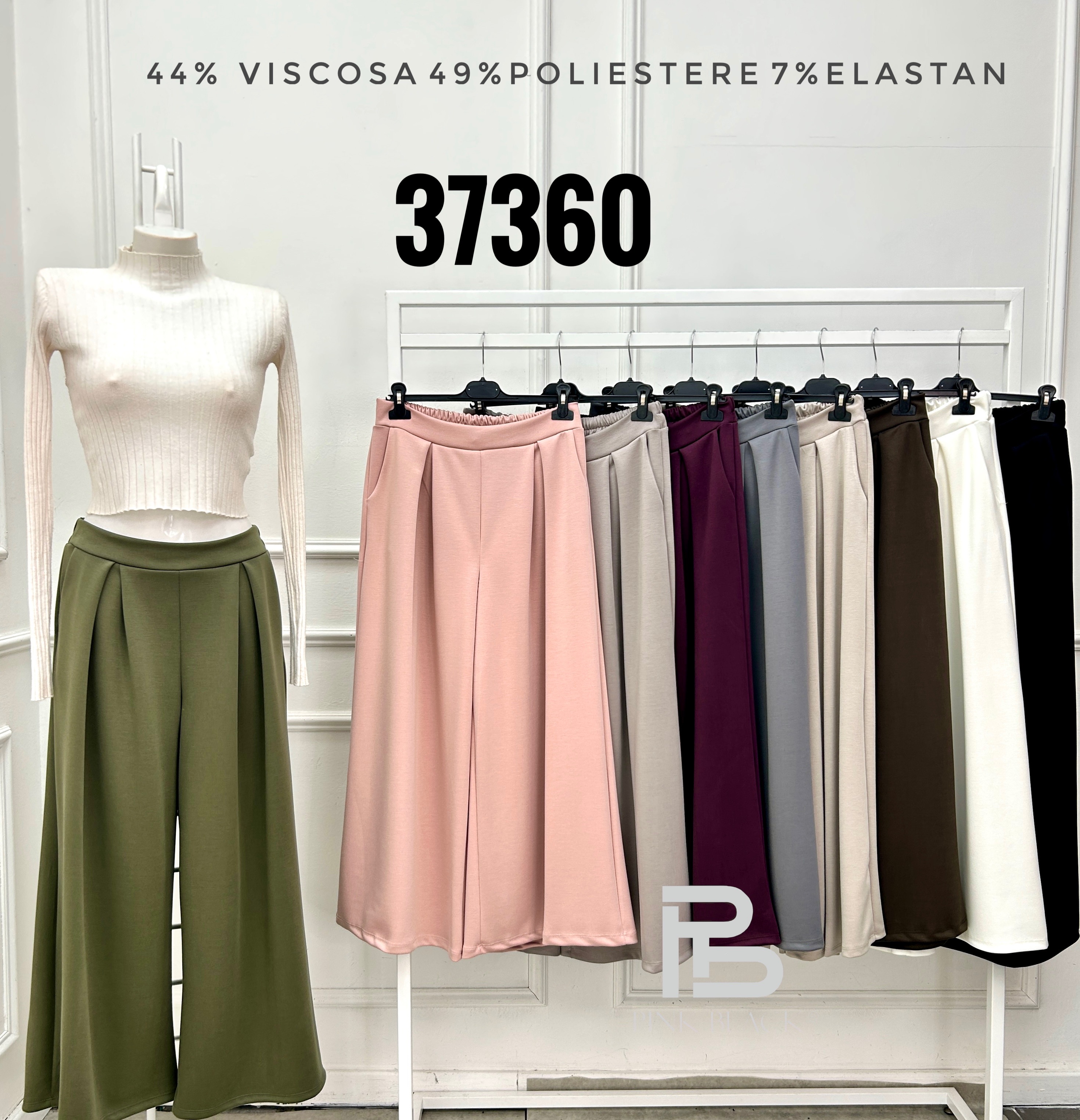 Wide Culotte Trousers