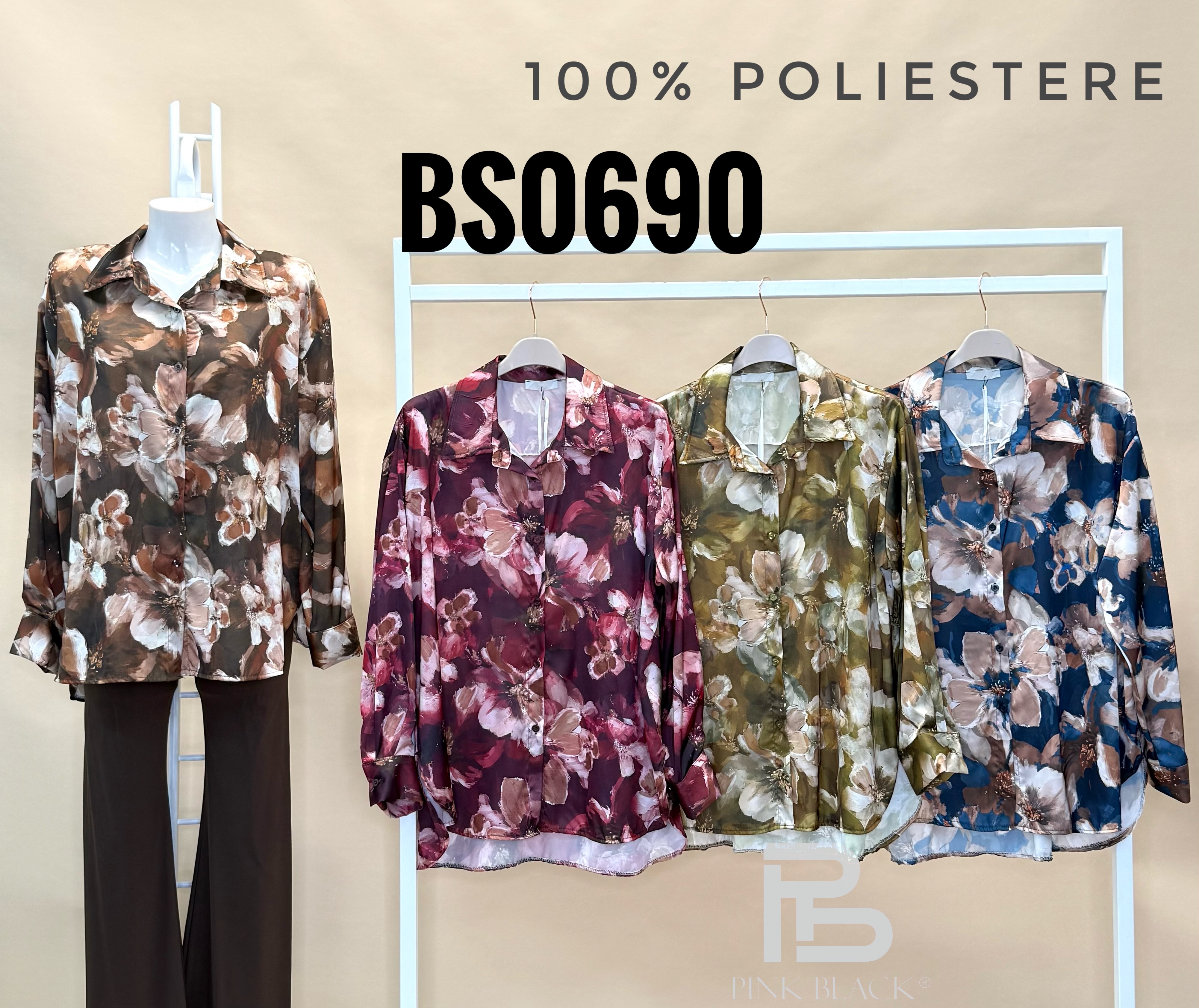 Floral Button-Down Blouse