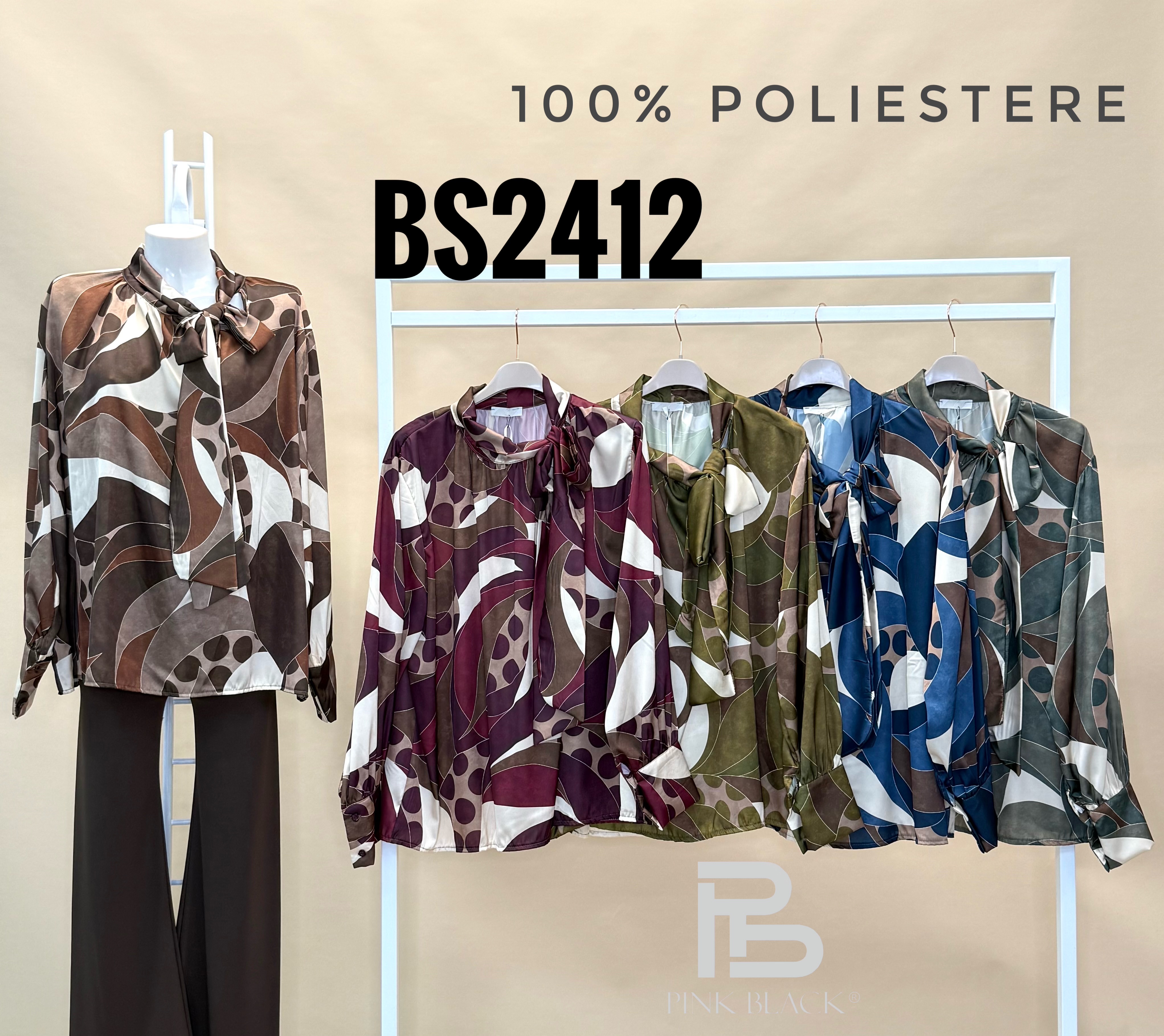 Bow-Tie Shirt Blouse