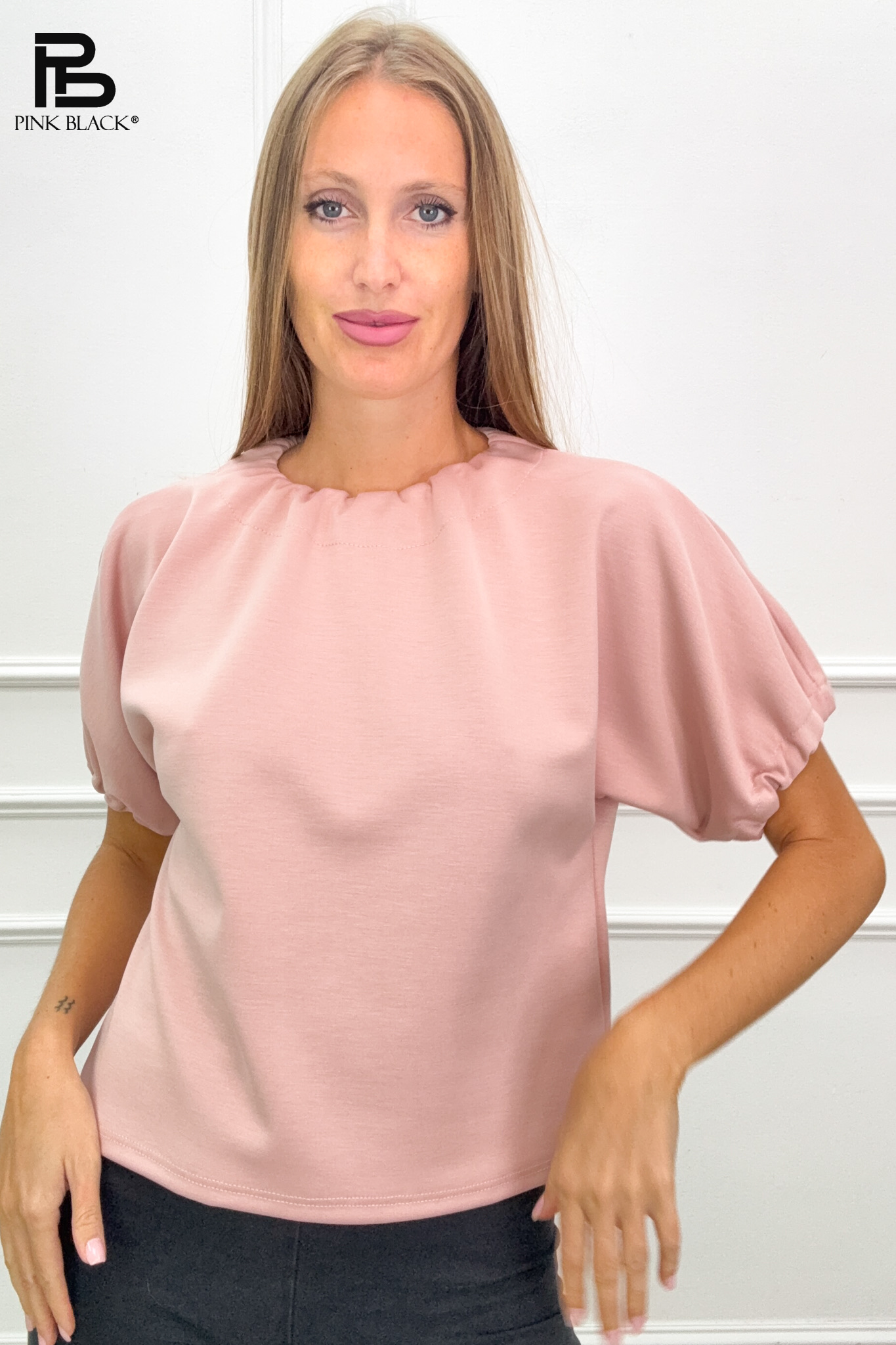 Gathered-Detail Top