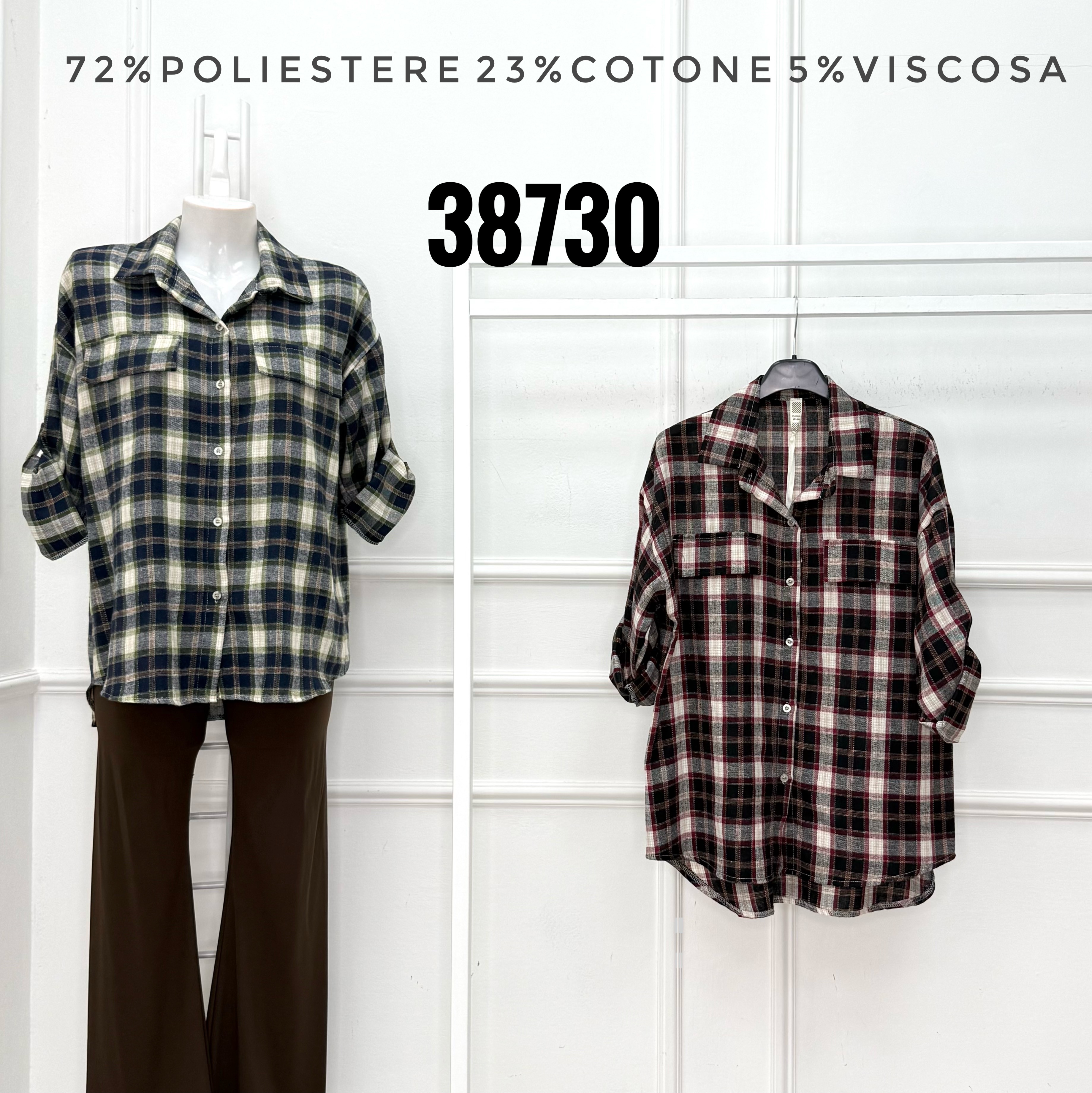Oversized Shirt with Pocket