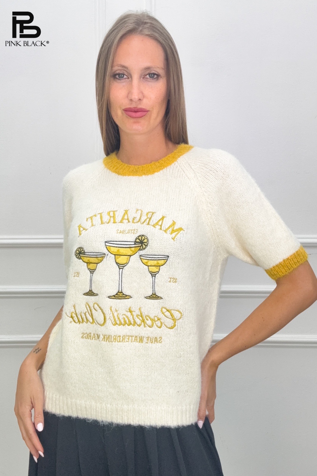 Straight Hip-Length Sweater