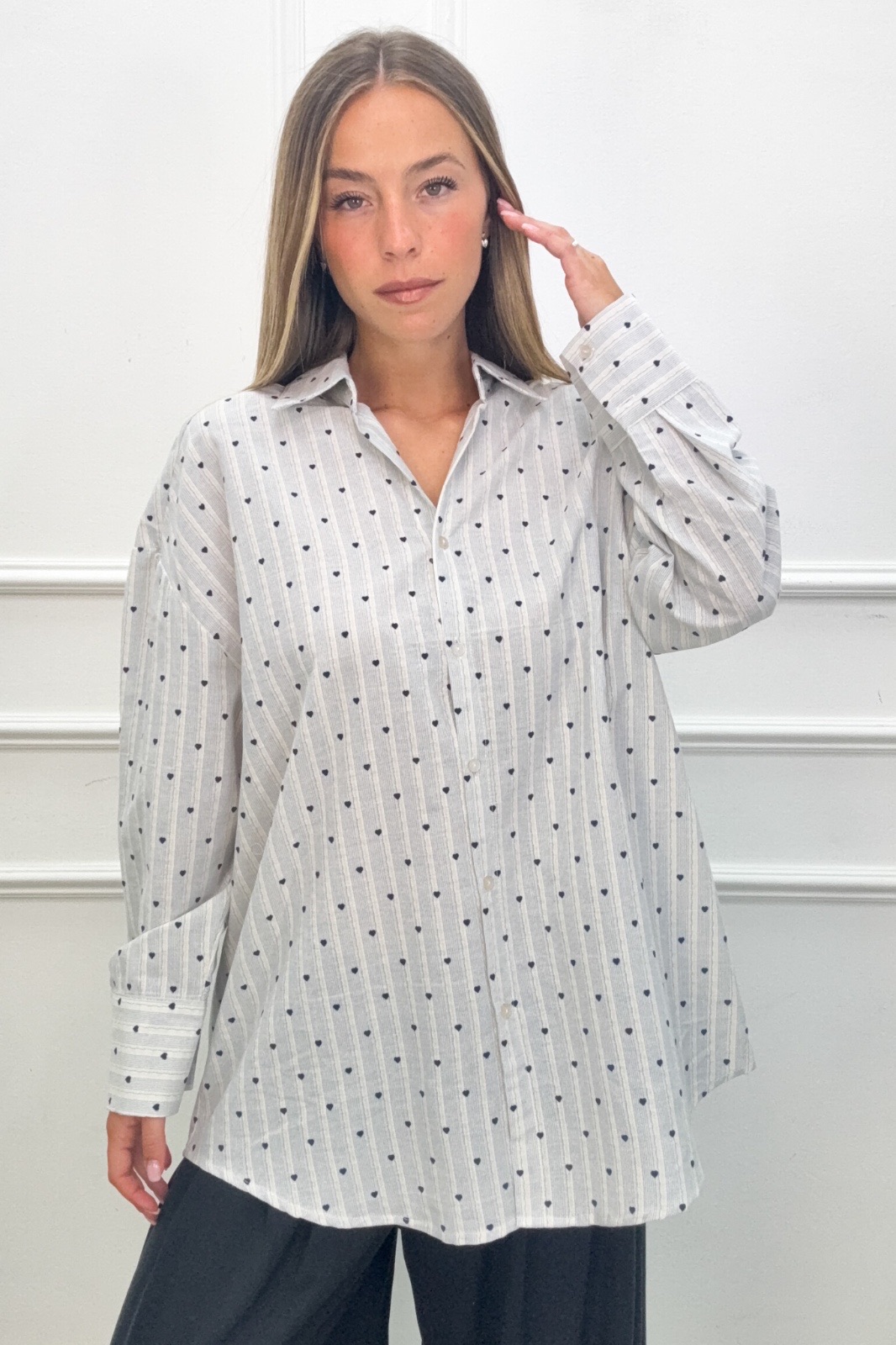 Relaxed Longline Shirt